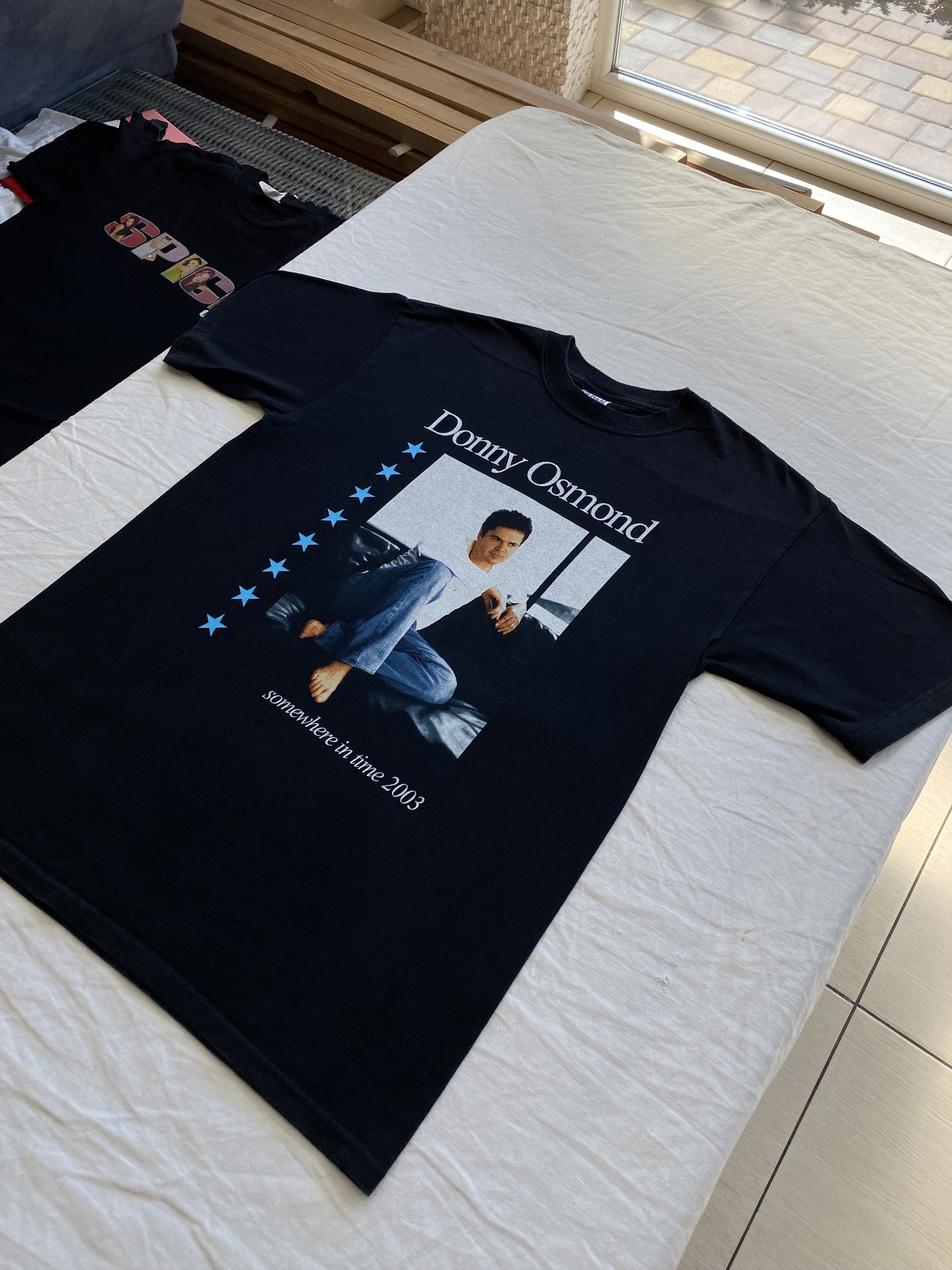 Band Tees Vintage 2003 Donny Osmond Somewhere In Time Rock T-shirt Size US M / EU 48-50 / 2 - 15 Thumbnail
