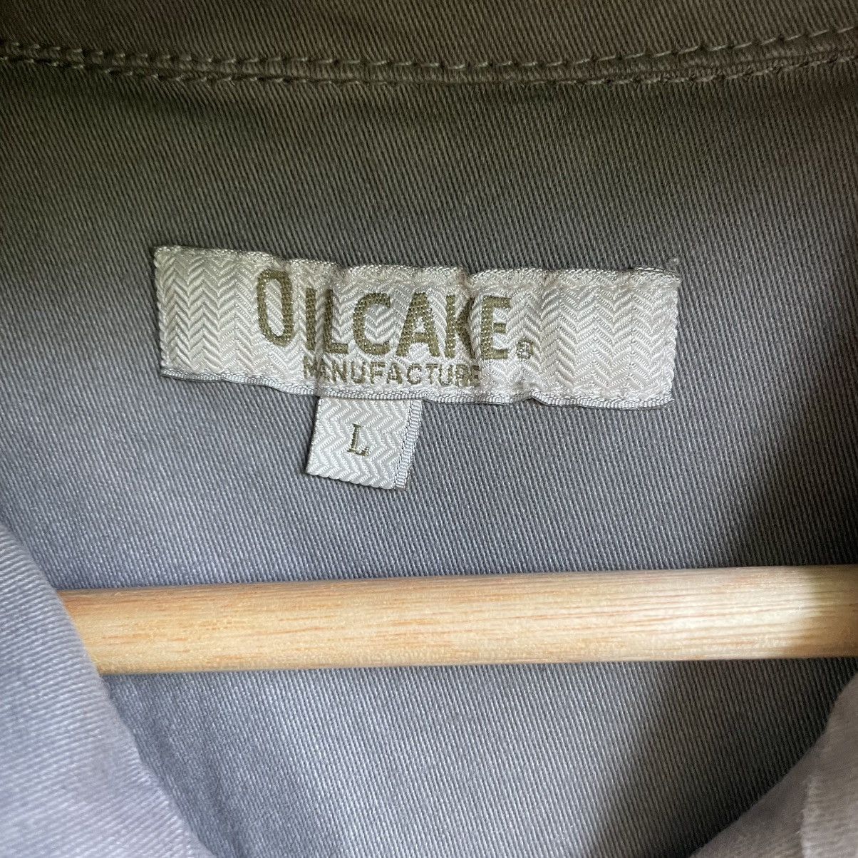 Designer × Japanese Brand × Vintage Japanese Brand oilcake Hooded Field Jacket Size US L / EU 52-54 / 3 - 3 Thumbnail