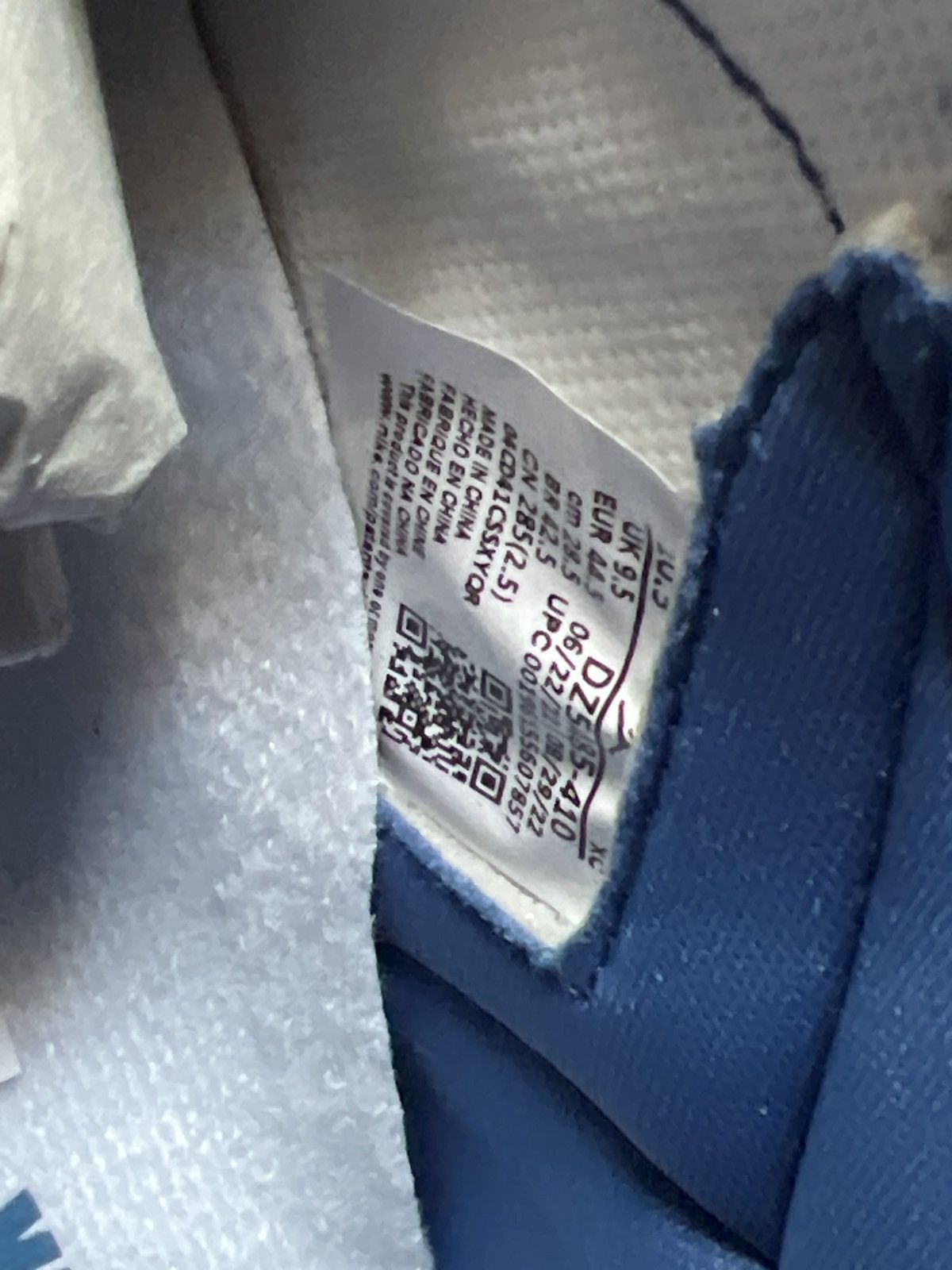 Jordan Brand Air Jordan 1 True Blue Size US 10.5 / EU 43-44 - 6 Thumbnail
