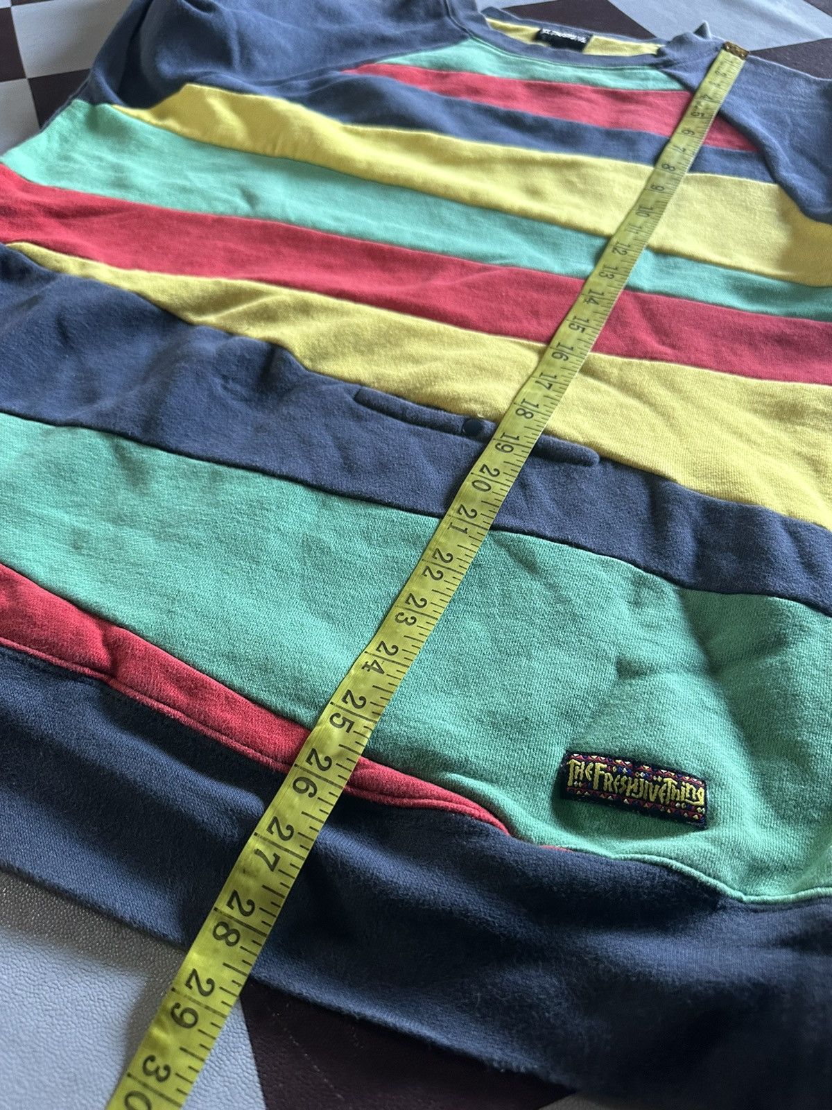 Freshjive Freshjive stripes multicolor sweatshirt Size US L / EU 52-54 / 3 - 8 Thumbnail