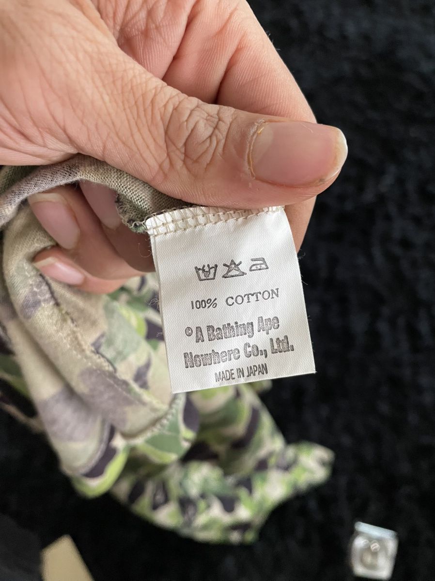 Bape Bape All Over Camo Tee Size US L / EU 52-54 / 3 - 10 Thumbnail