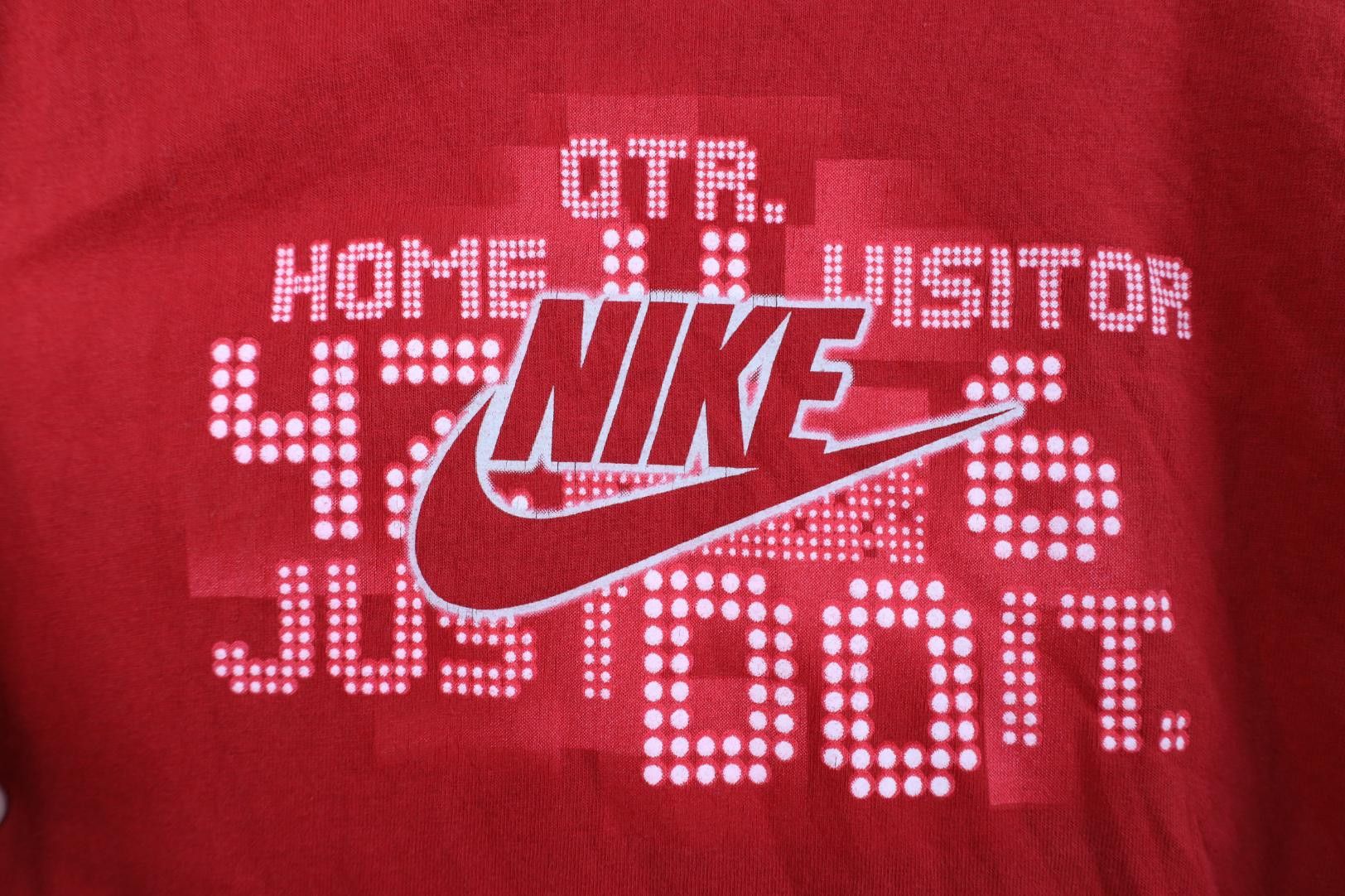 Nike Vintage Y2K Nike Scott Center Swoosh Long Sleeve T-Shirt Red Size US S / EU 44-46 / 1 - 4 Thumbnail