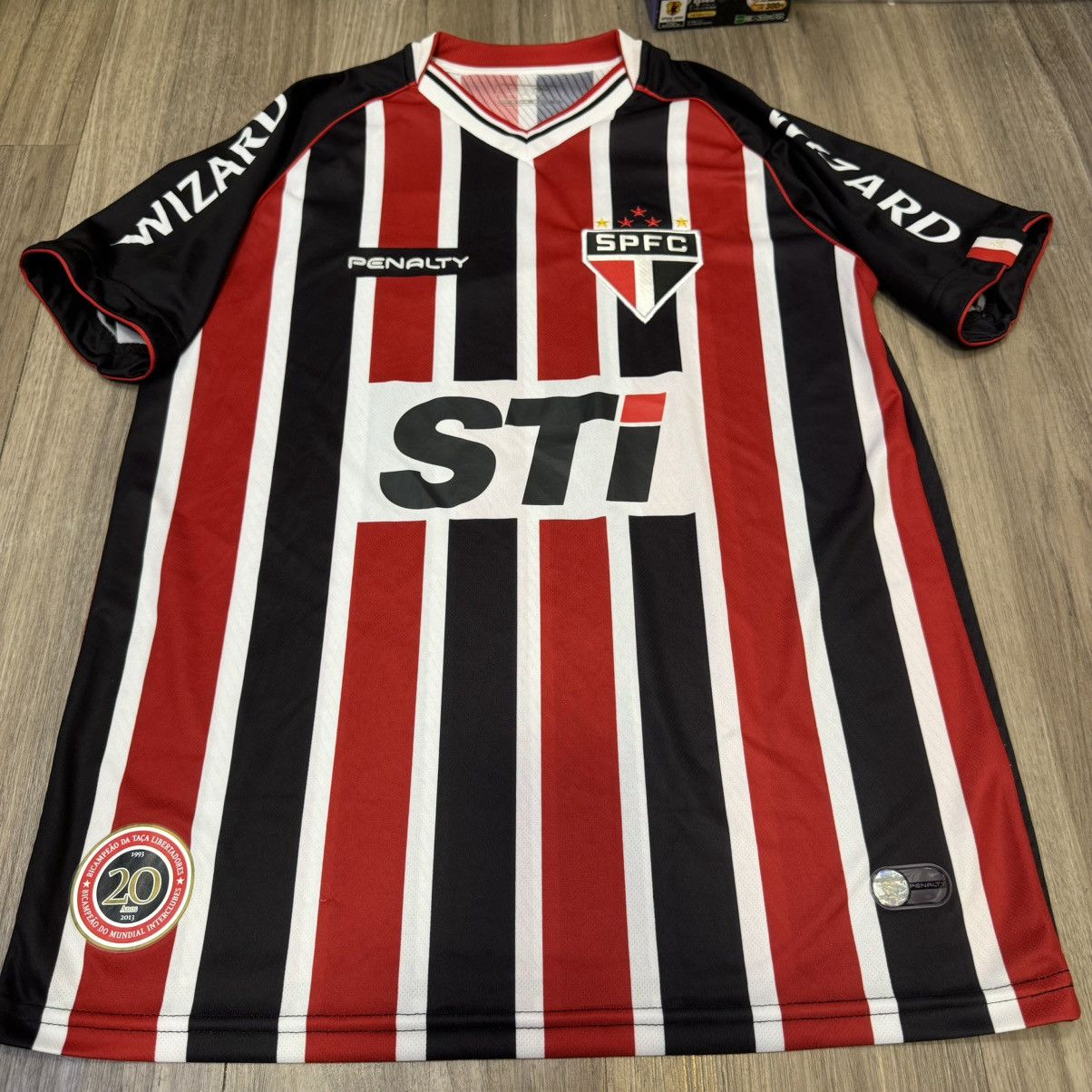 Penalty sao paulo 12/13 home shirt Size US M / EU 48-50 / 2 - 1 Thumbnail
