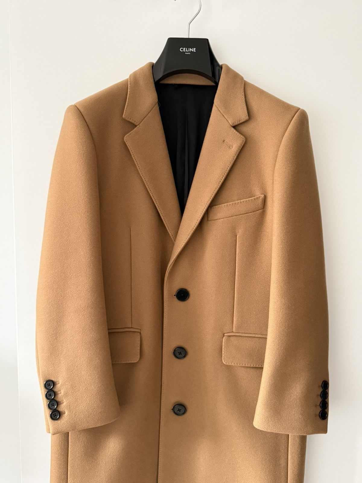 Celine FW19 Chesterfield Coat Size US M / EU 48-50 / 2 - 2 Thumbnail