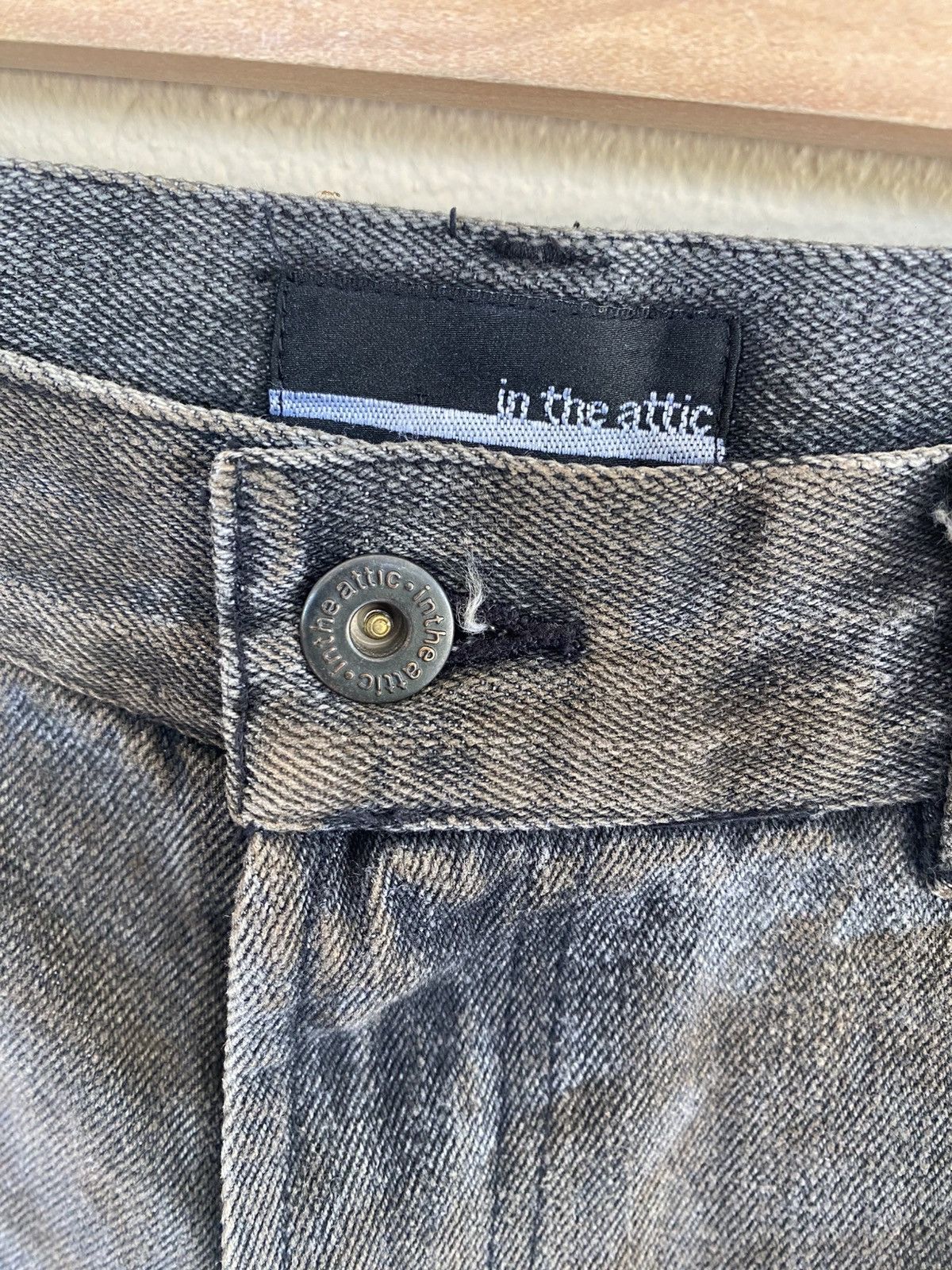 In The Attic IntheAttoc Rusty Punk Distressed Short Denim Size US 32 / EU 48 - 9 Thumbnail