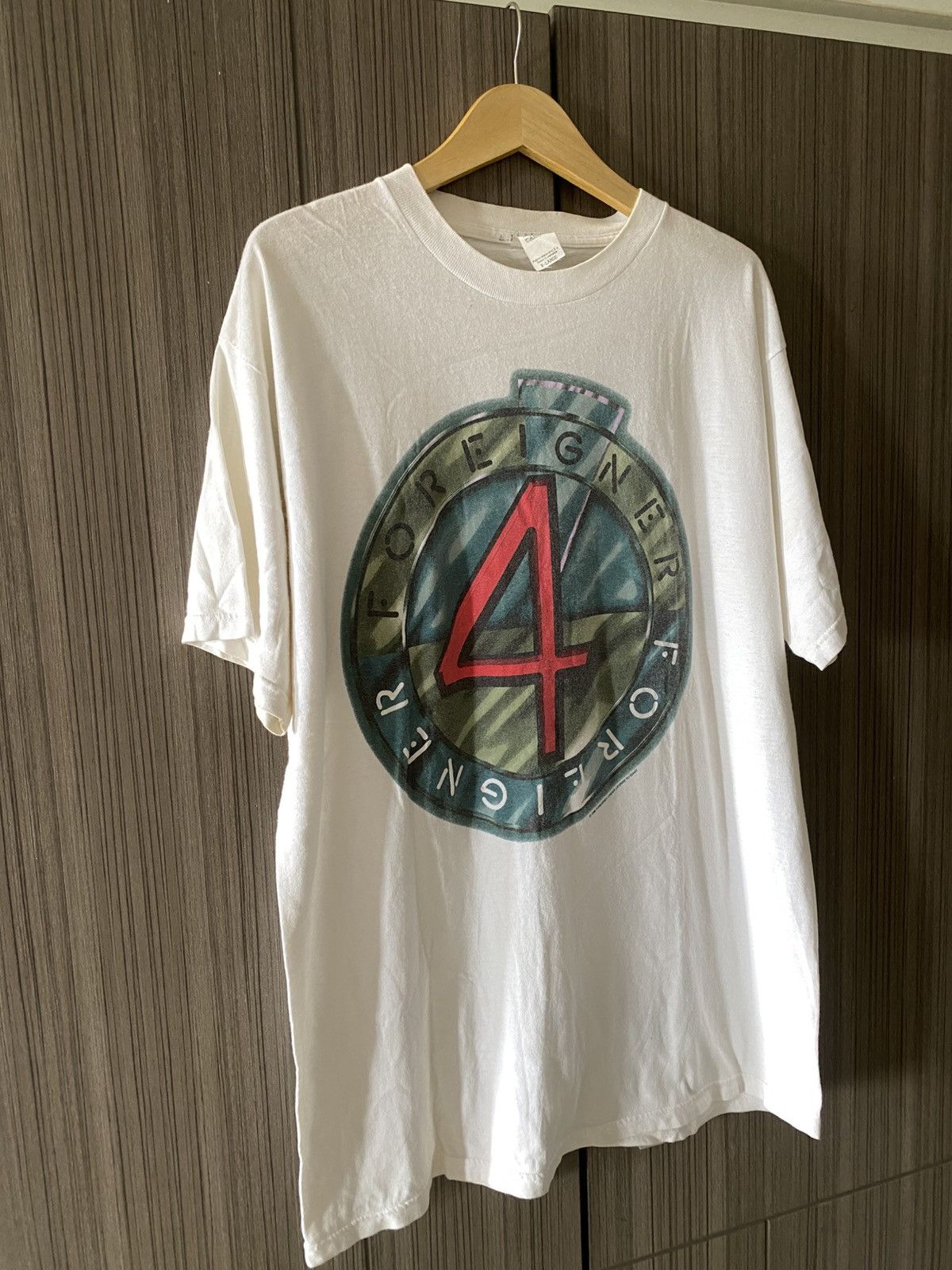 Vintage FOREIGNER Size US XL / EU 56 / 4 - 1 Thumbnail