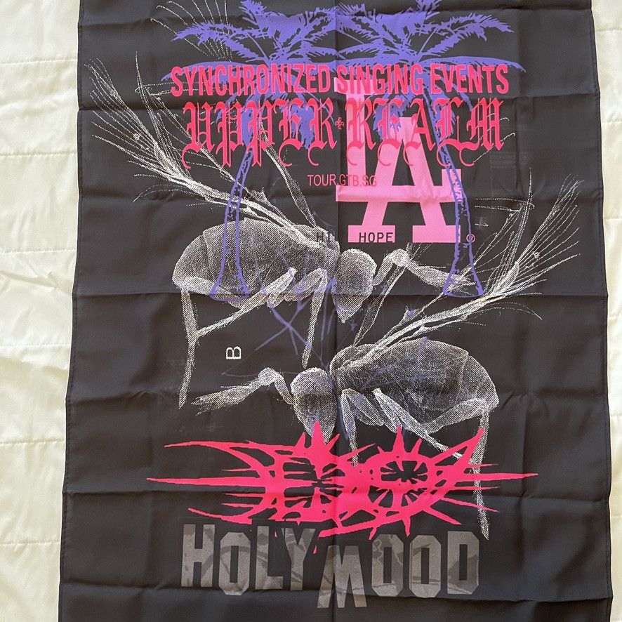Drain Gang Drain Gang D9 LA Flag Bladee Ecco2k Thaiboy Digital NEW RARE Size ONE SIZE - 2 Thumbnail