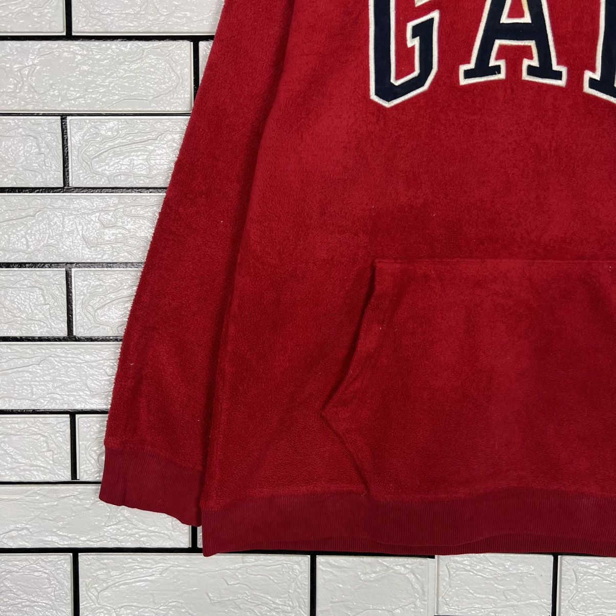 Gap Vintage 90's GAP Kids Big Logo Fleece Hoodies #4107-C187 Size US XXL / EU 58 / 5 - 6 Thumbnail
