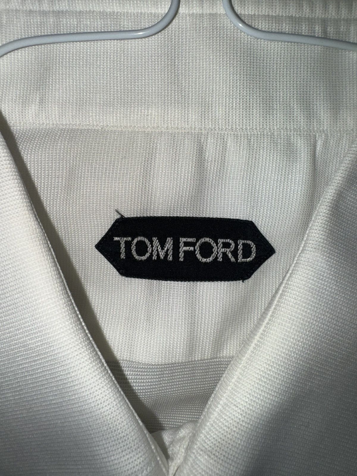 Tom Ford Tom Ford white button up shirt Size US M / EU 48-50 / 2 - 3 Thumbnail