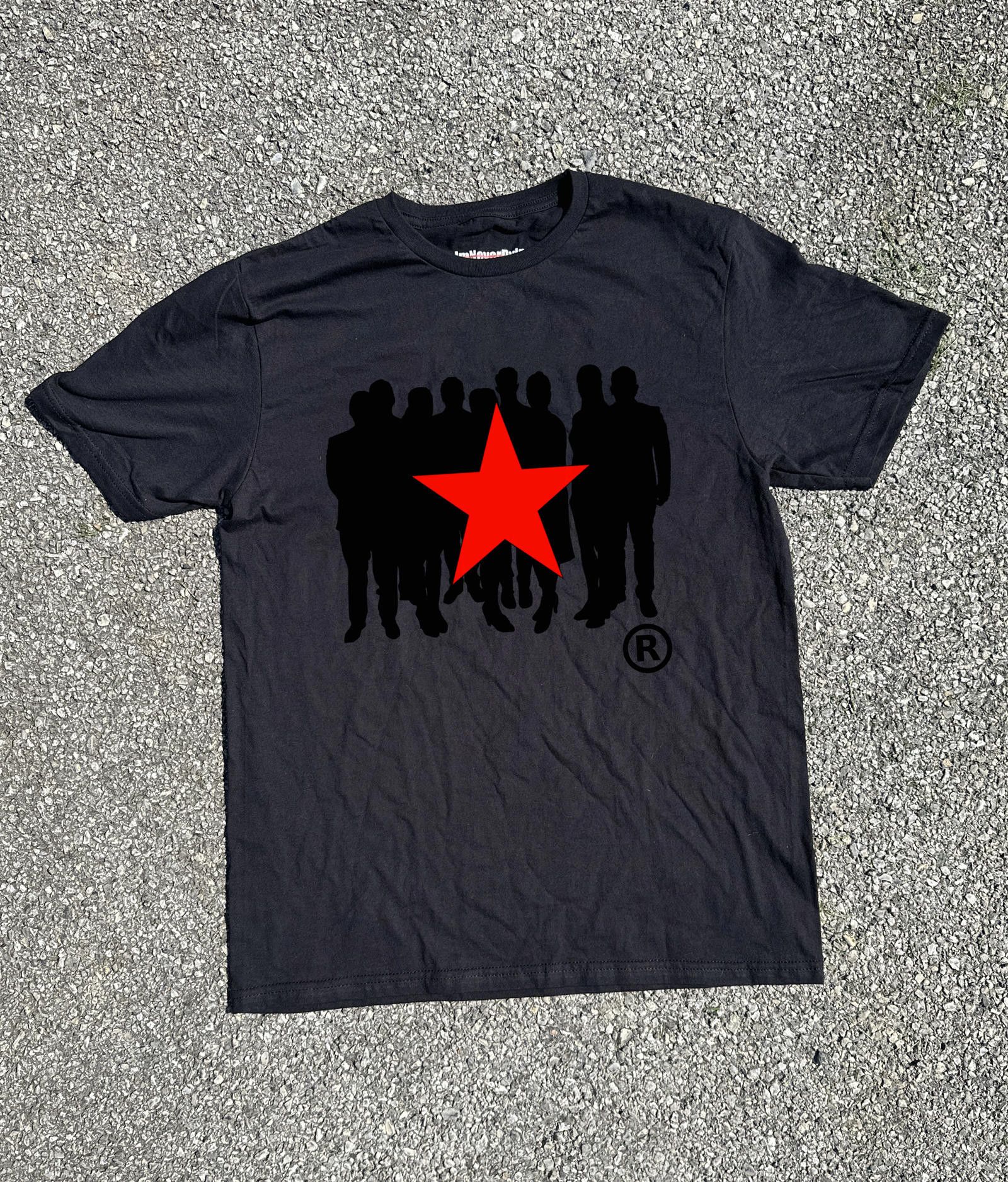 Japanese Brand Commune Tee Black Red M Size US M / EU 48-50 / 2 - 1 Thumbnail