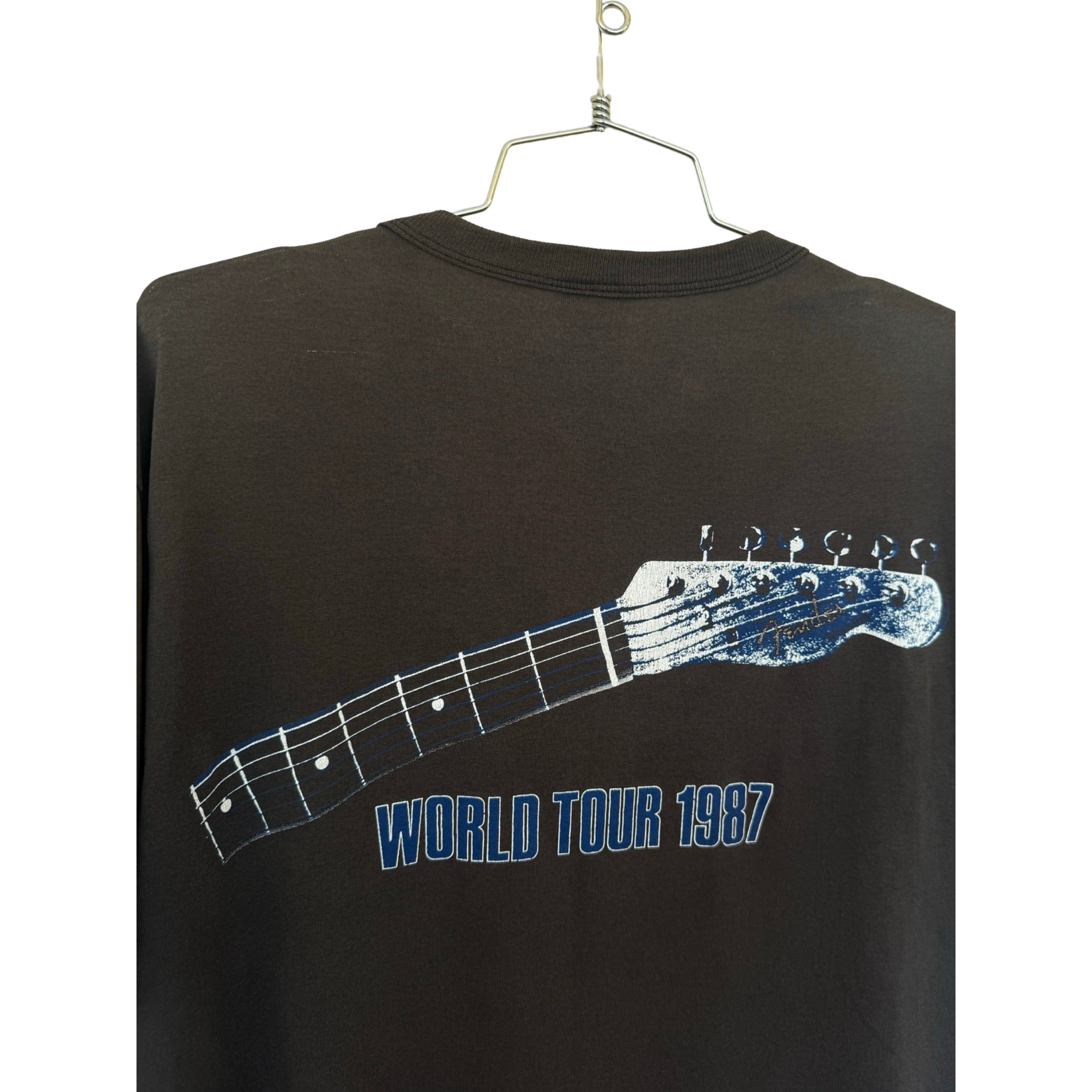 Vintage The Pretenders World Tour 1987 Tee Size US XL / EU 56 / 4 - 9 Thumbnail