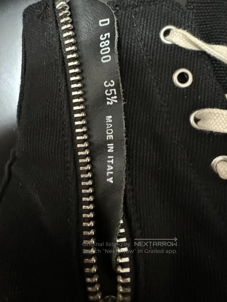 Rick Owens Rick Owens Converse Size US 4.5 / IT 34.5 - 9 Thumbnail