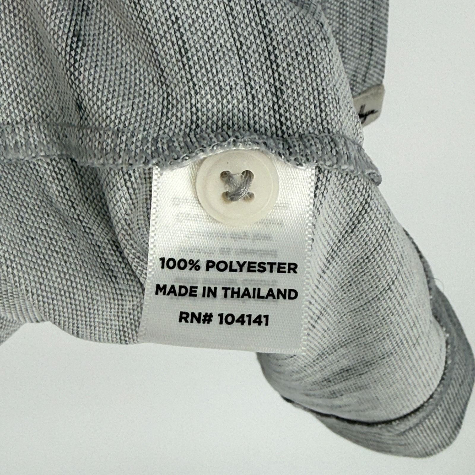 Other NWT Walter Hagen P11 Striation Pique Polo Crisp White Monume Size US L / EU 52-54 / 3 - 10 Thumbnail