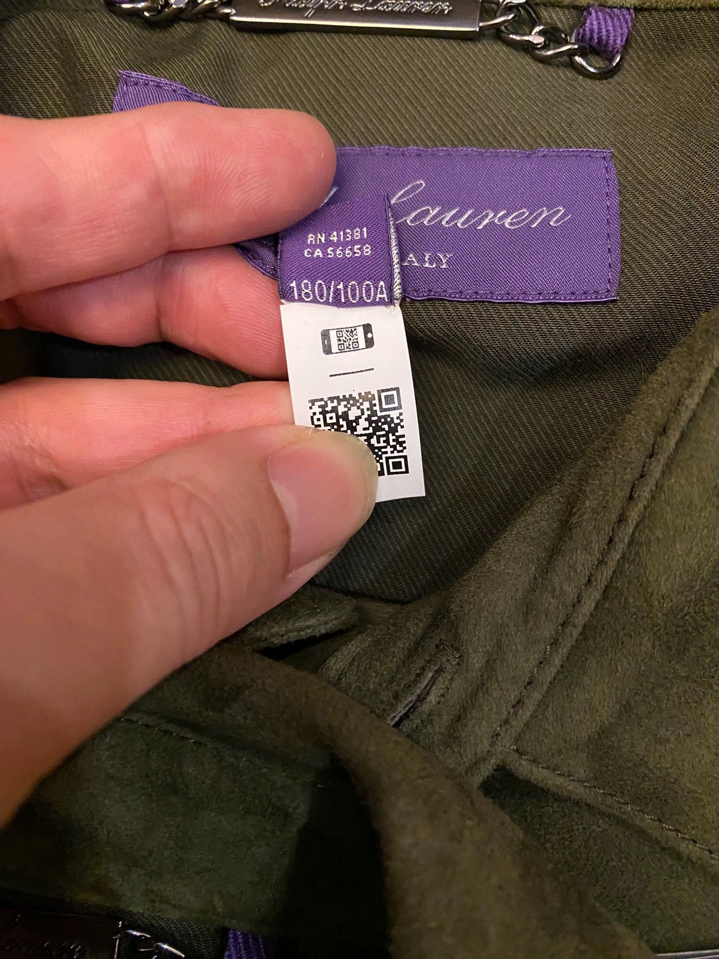 Polo Ralph Lauren Ralph Lauren Purple Label Italian Lambskin Jacket Size US M / EU 48-50 / 2 - 6 Thumbnail