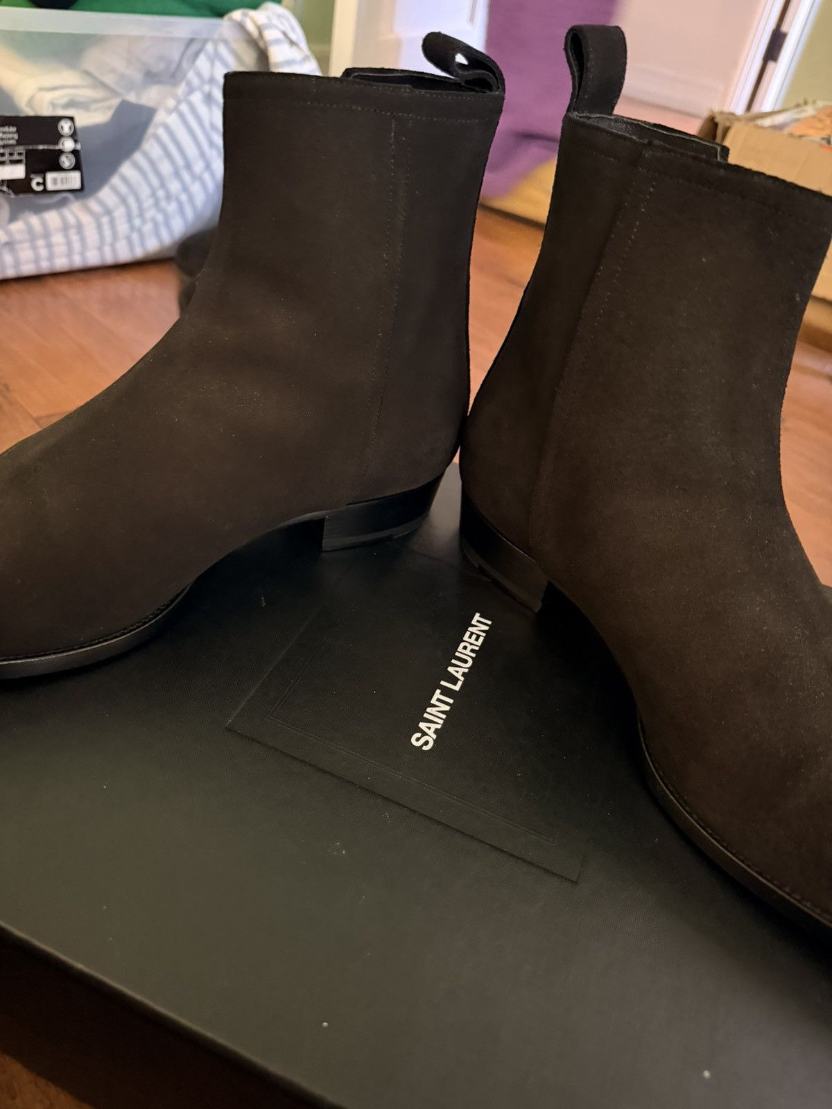 Saint Laurent Paris Saint Laurent Wyatt 30mm Zip boot Size US 9 / EU 42 - 3 Thumbnail