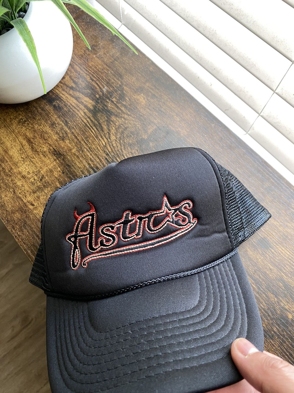 Other Houston Astros Devil Horns Trucker Hat Size ONE SIZE - 2 Thumbnail