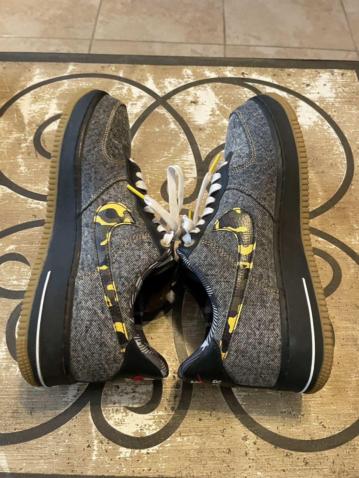 Nike AF-1 Low Remix Black Size US 10 / EU 43 - 11 Thumbnail