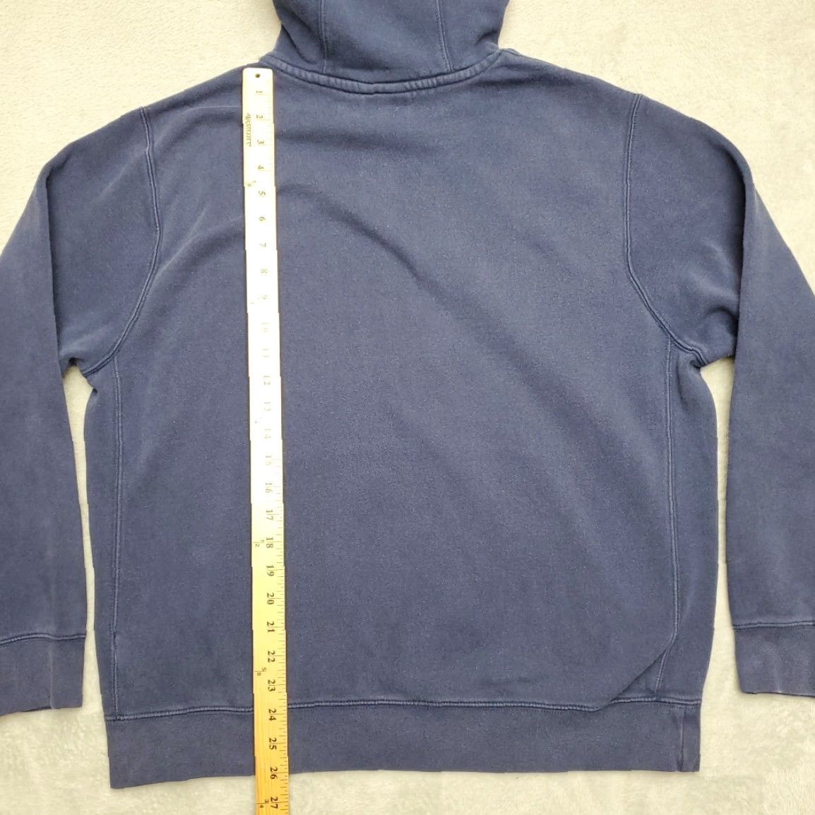 Nike Nike Hoodie Men L Blue Hooded Embroidered Logo Fleece Sweatshirt Retro Size US L / EU 52-54 / 3 - 7 Thumbnail