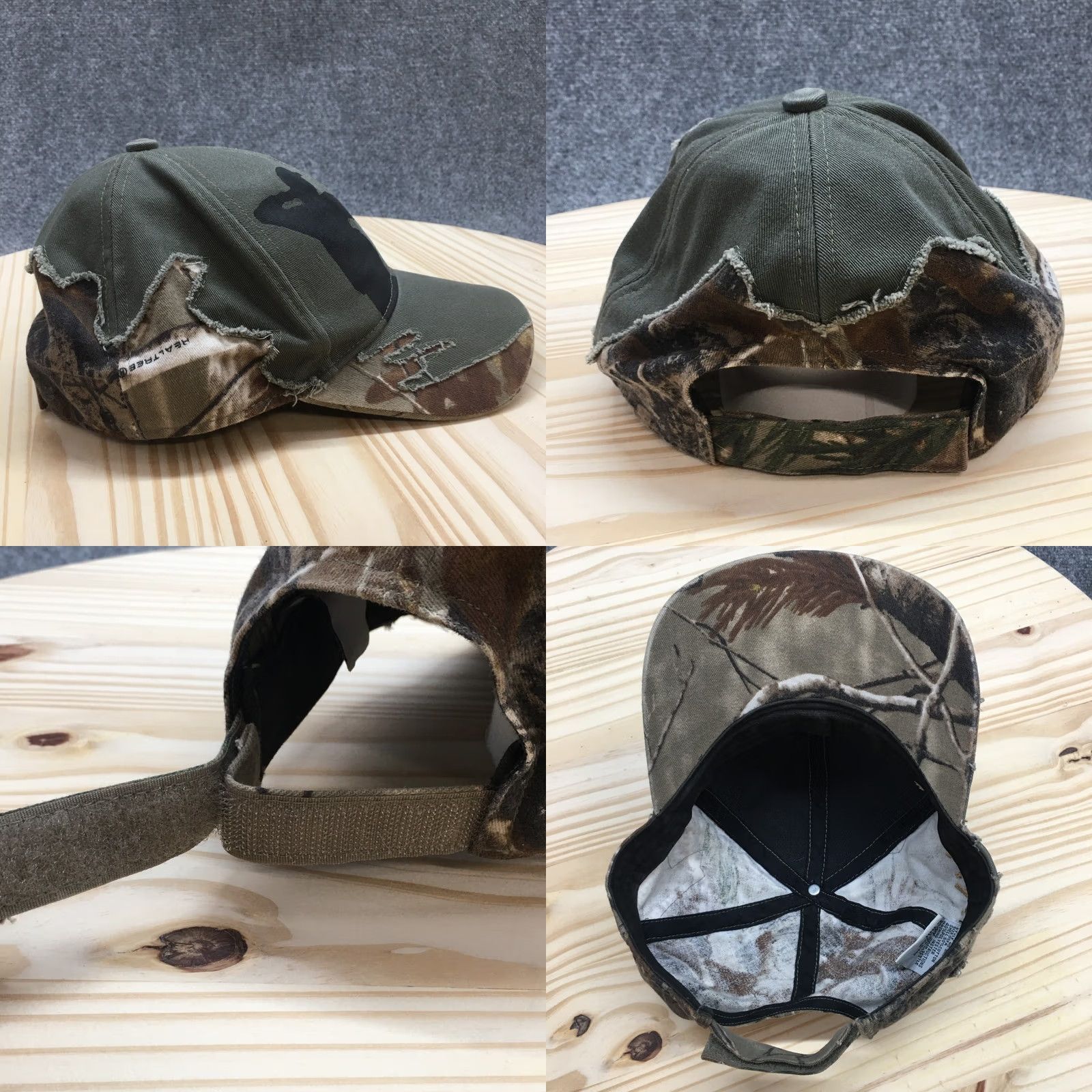 Vintage Gamehide Baseball Cap Unisex Brown Camo OSFA Adjustable Curved Brim Embroidered Size ONE SIZE - 8 Thumbnail