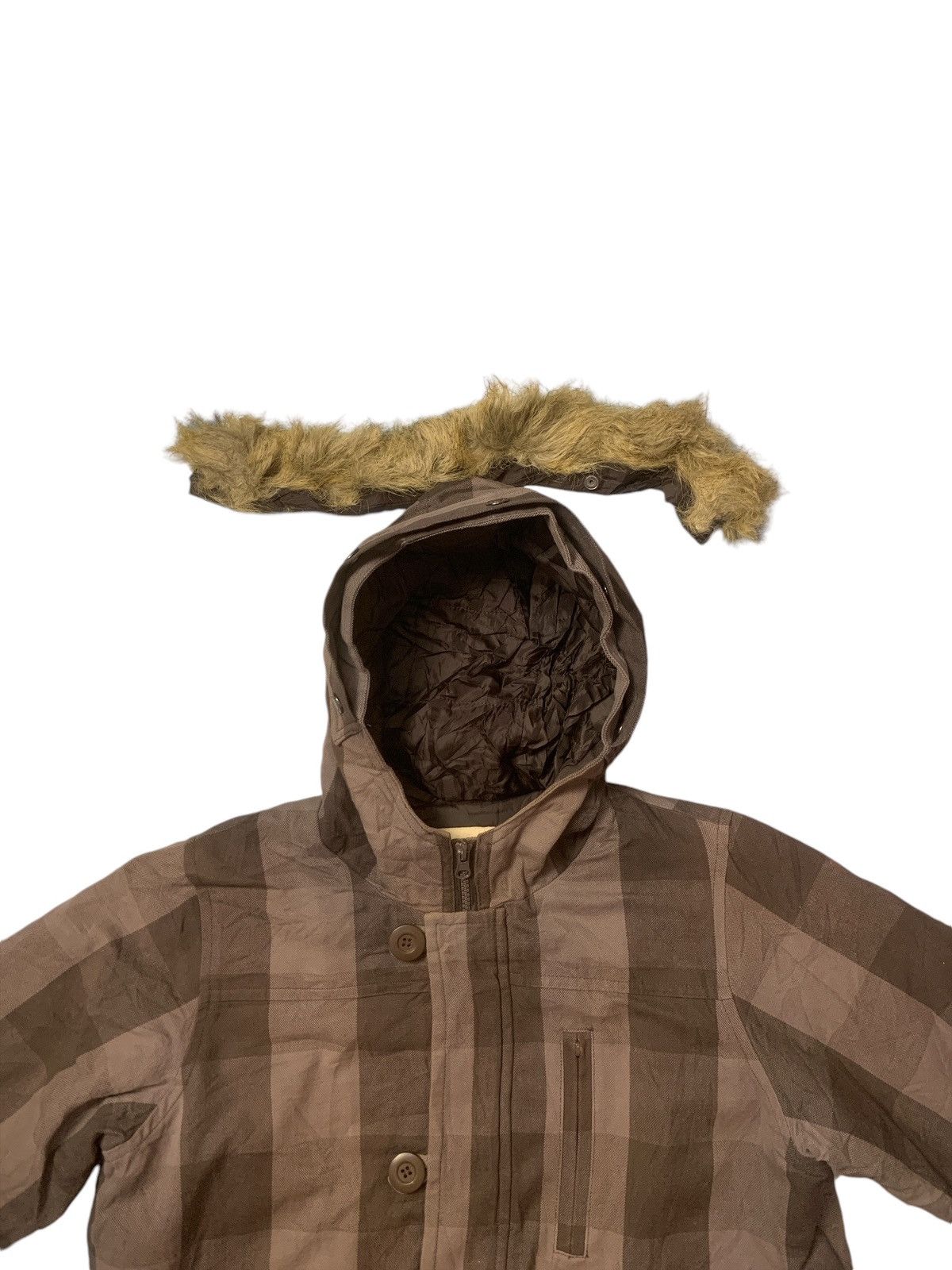 Japanese Brand × Vintage Rare Design Romantic Mocha Zipper Hoodie Jackets Size US M / EU 48-50 / 2 - 8 Thumbnail