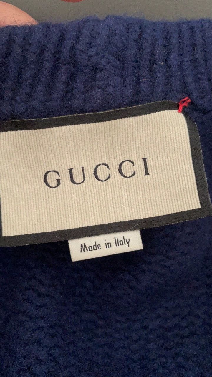 Gucci Gucci Blue, red and green cardigan jacket 2502-Nextarrow Size US XS / EU 42 / 0 - 6 Thumbnail