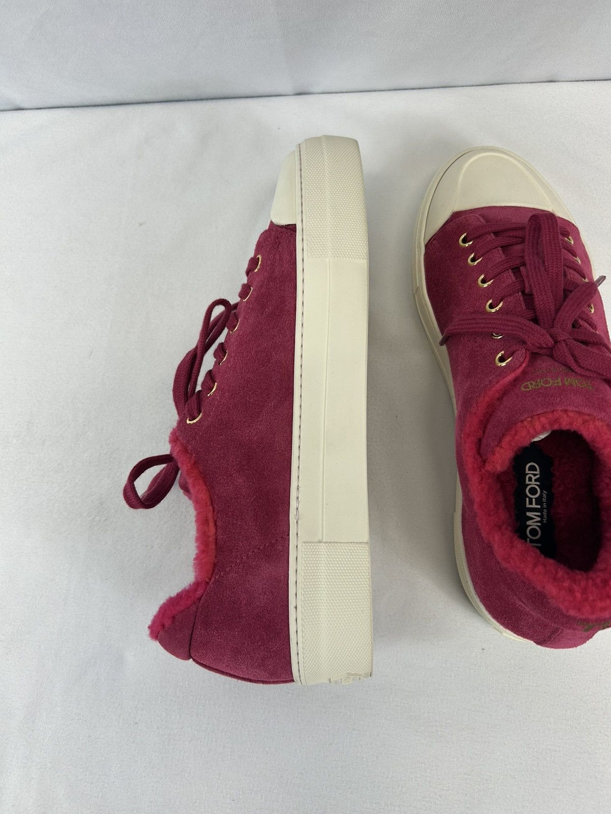 Tom Ford Tom Ford Raspberry Velvet Size US 10.5 / IT 40.5 - 7 Thumbnail