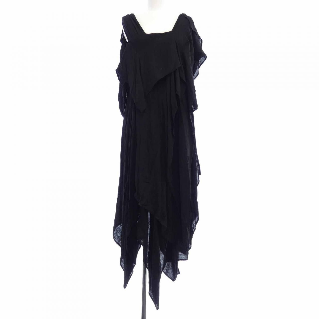 Other Yoji Yamamoto Yohji Yamamoto Dress Textile Dresses FG-D04-200 DUTY FREE for USA Size ONE SIZE - 1 Thumbnail