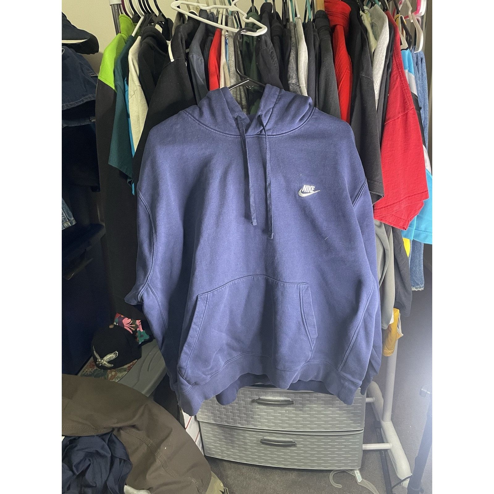 Nike Size 2XL- Mens Nike Gym Hoodie Midnight Navy Size US XXL / EU 58 / 5 - 1 Thumbnail