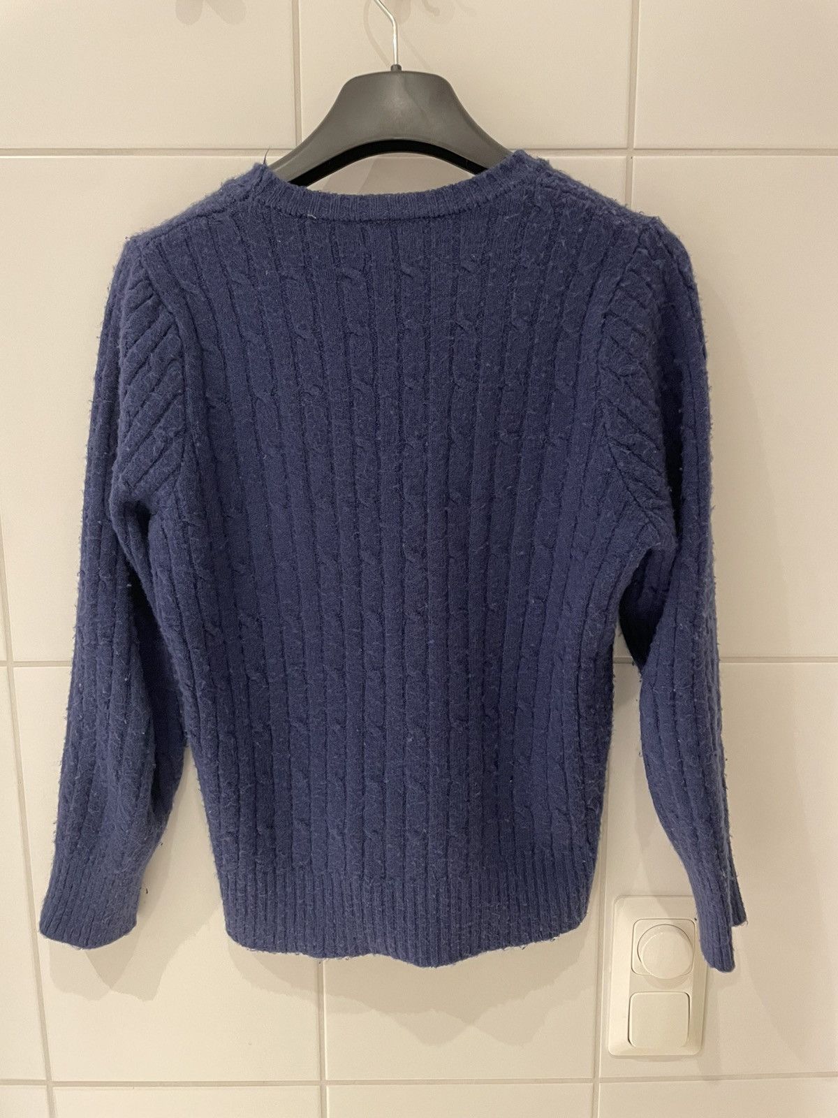 Polo Ralph Lauren Navy Cable Knit Sweater – Polo Ralph Lauren Size M / US 6-8 / IT 42-44 - 5 Thumbnail