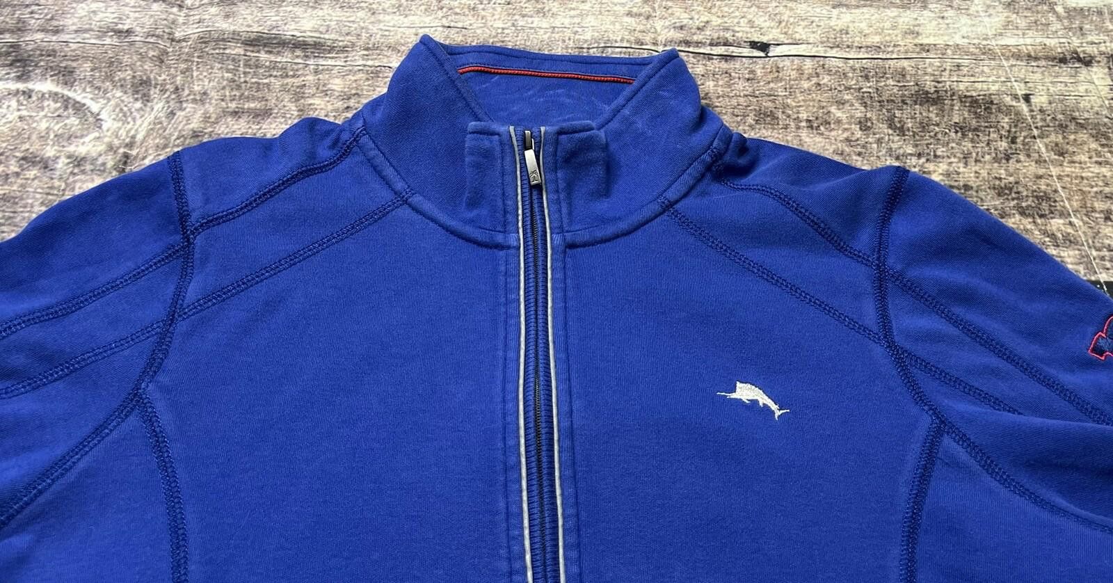 Tommy Bahama Tommy Bahama New York Giants Sweater Men's S 1/4 Pima Cotton Size US S / EU 44-46 / 1 - 4 Thumbnail