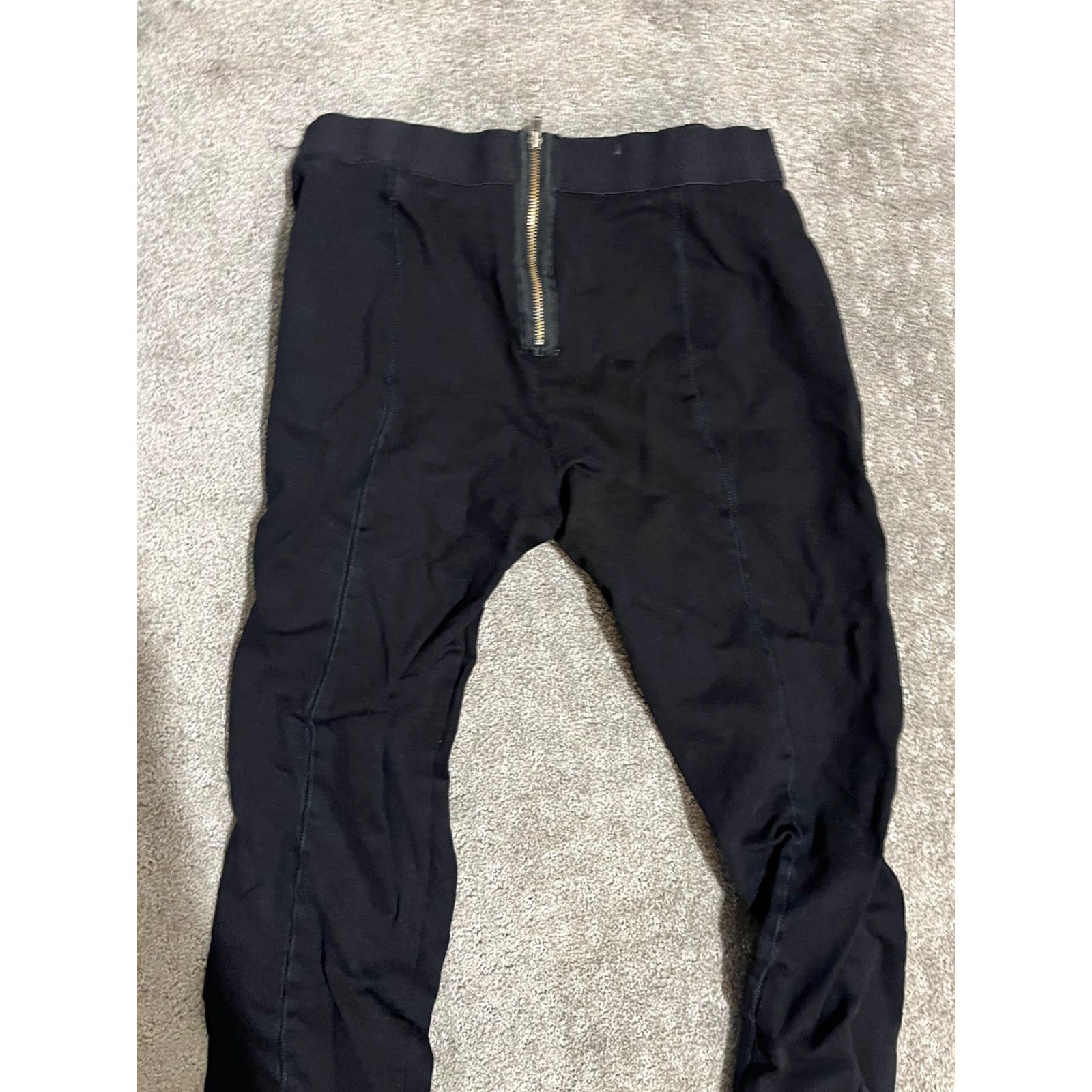 J.Crew J. Crew Pixie Pants Women's Black Solid Stretch Pants Size 2S Zipper Jegging Slim Size 26" / US 2 / IT 38 - 3 Thumbnail