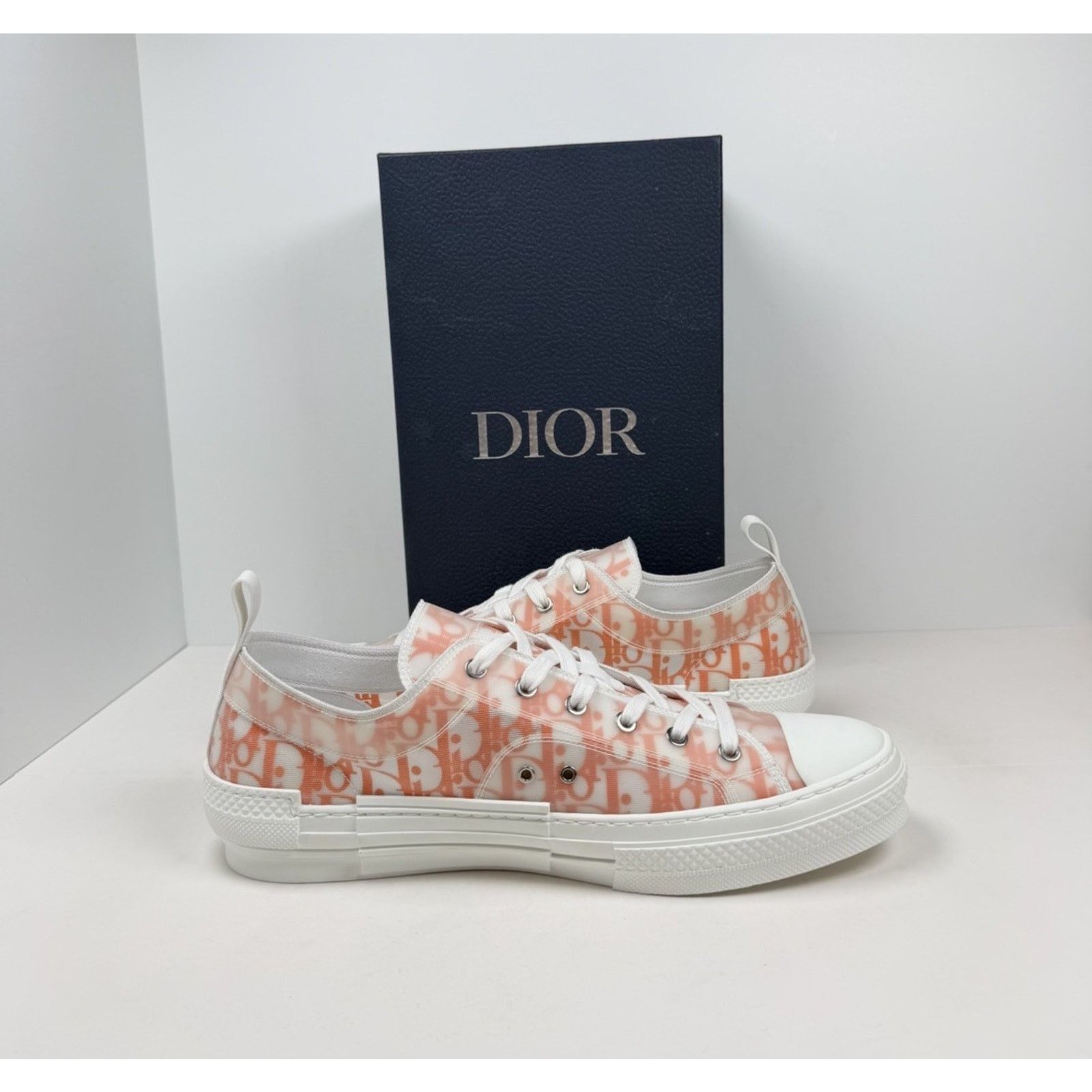 Dior Size 46EU/13US - Dior B23 Oblique Orange Low NEW Size US 13 / EU 46 - 4 Thumbnail