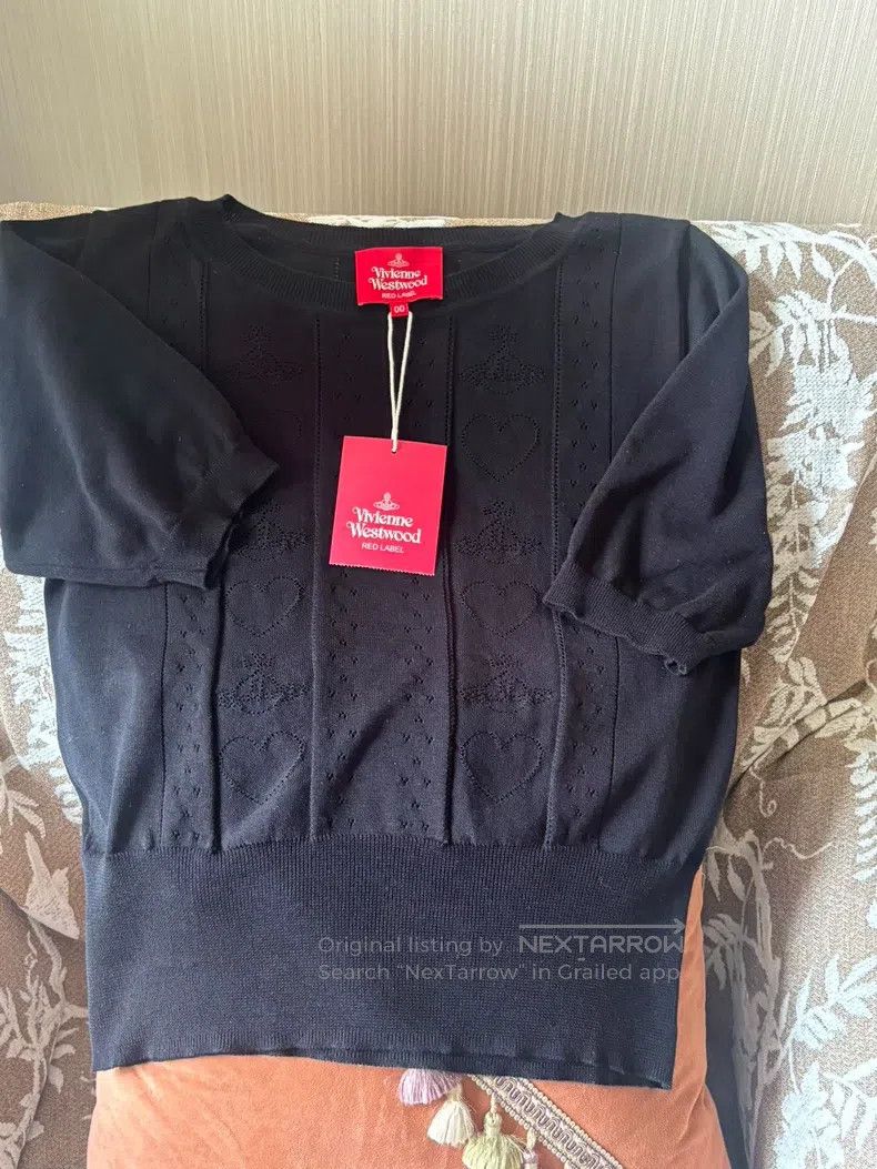 Vivienne Westwood Vivienne Westwood Japanese Summer Hollow Out Heart Short S Size XS / US 0-2 / IT 36-38 - 4 Thumbnail