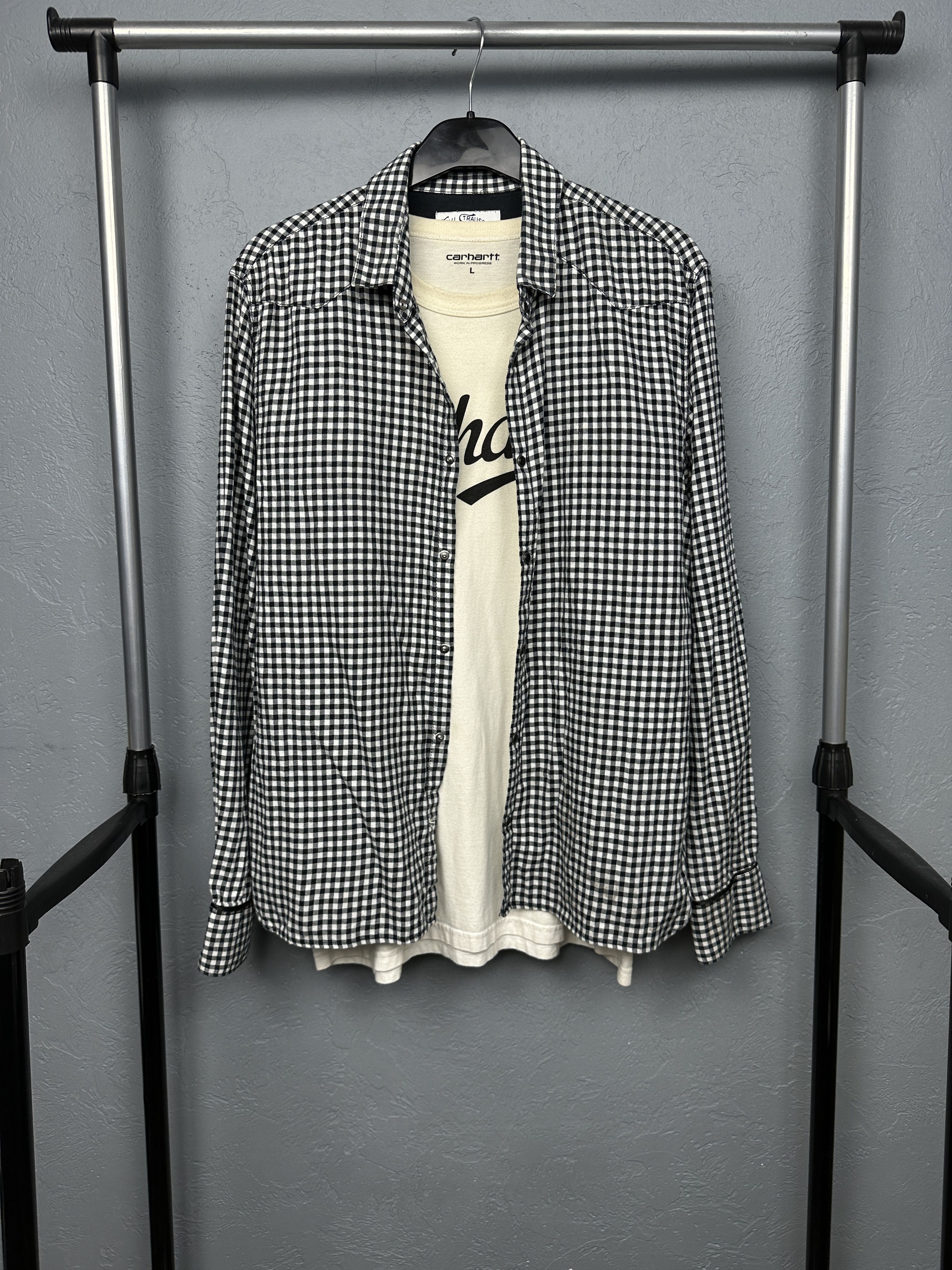 Flannel Levi's Mens Flannel Check Shirt Size US M / EU 48-50 / 2 - 1 Thumbnail