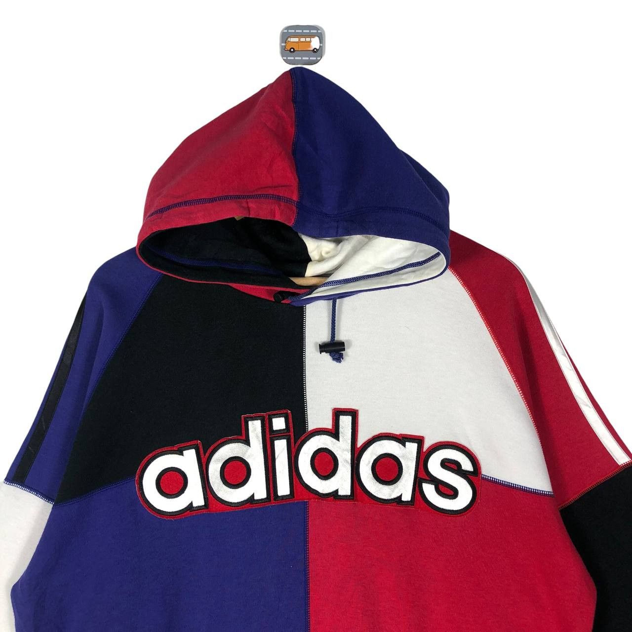 Adidas Vintage Adidas Sweatshirt Hoodies Size US L / EU 52-54 / 3 - 2 Thumbnail