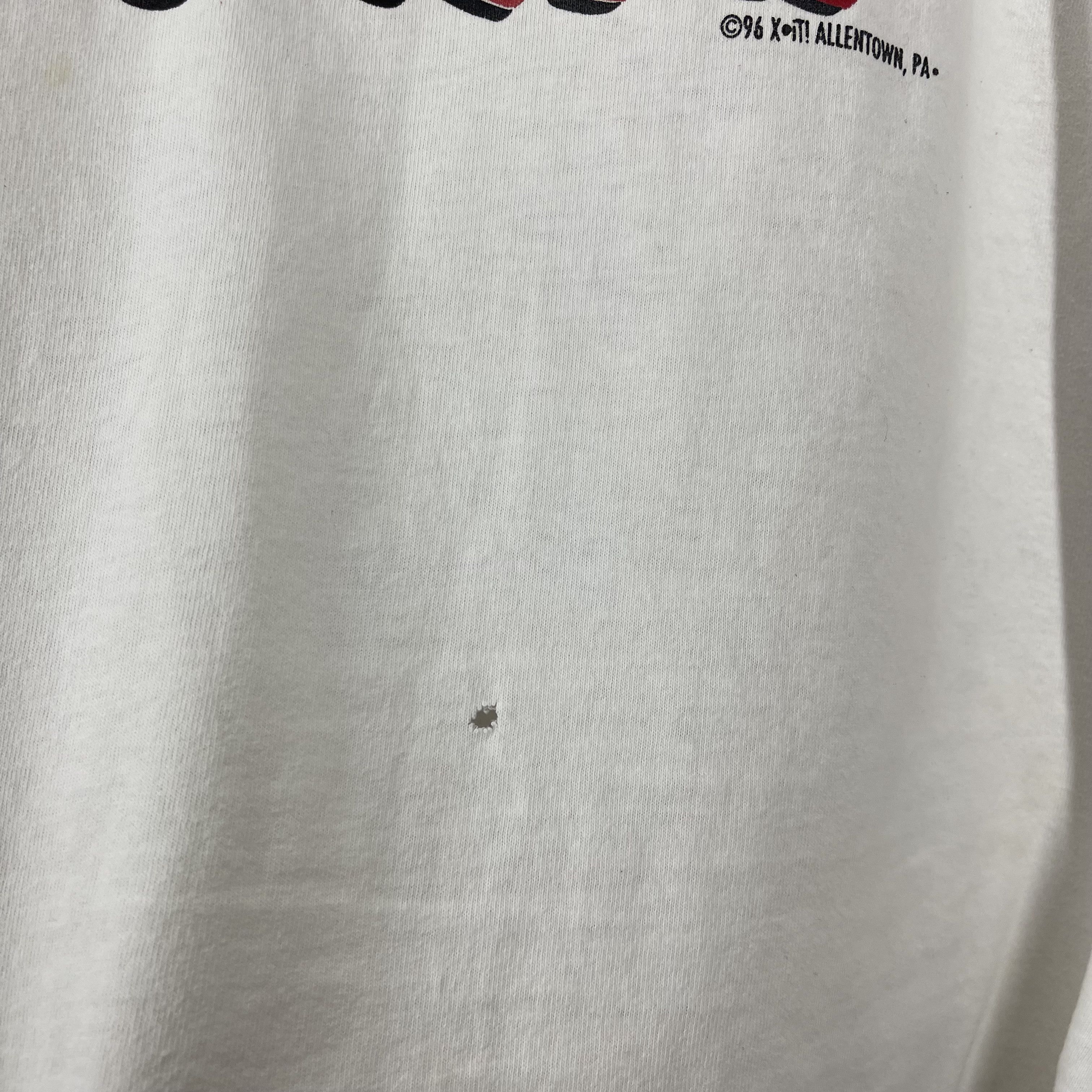 Fruit Of The Loom 90s Vintage IM THE BOSS Crew Neck T Shirt #1730/06 Size US XXL / EU 58 / 5 - 4 Thumbnail