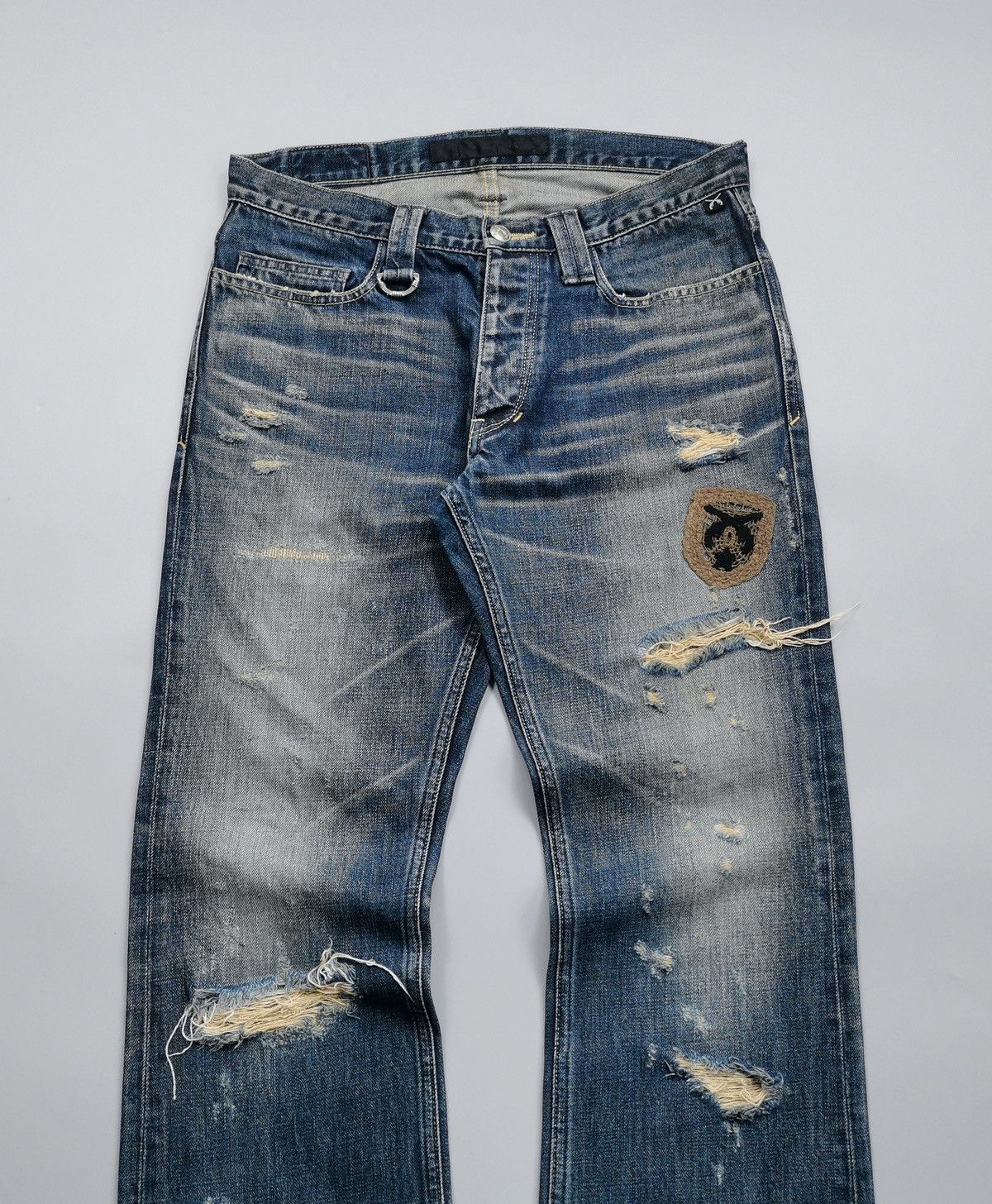 Mastermind Japan × Roar Roar Crossguns Japan Bootcut Jeans Size US 32 / EU 48 - 3 Thumbnail