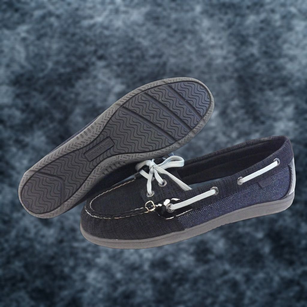 Sperry Womens Sperry Top-Sider Shoresider STS94052 Black Fabric Upper Slip-On Shoes Size M / US 6-8 / IT 42-44 - 1 Thumbnail