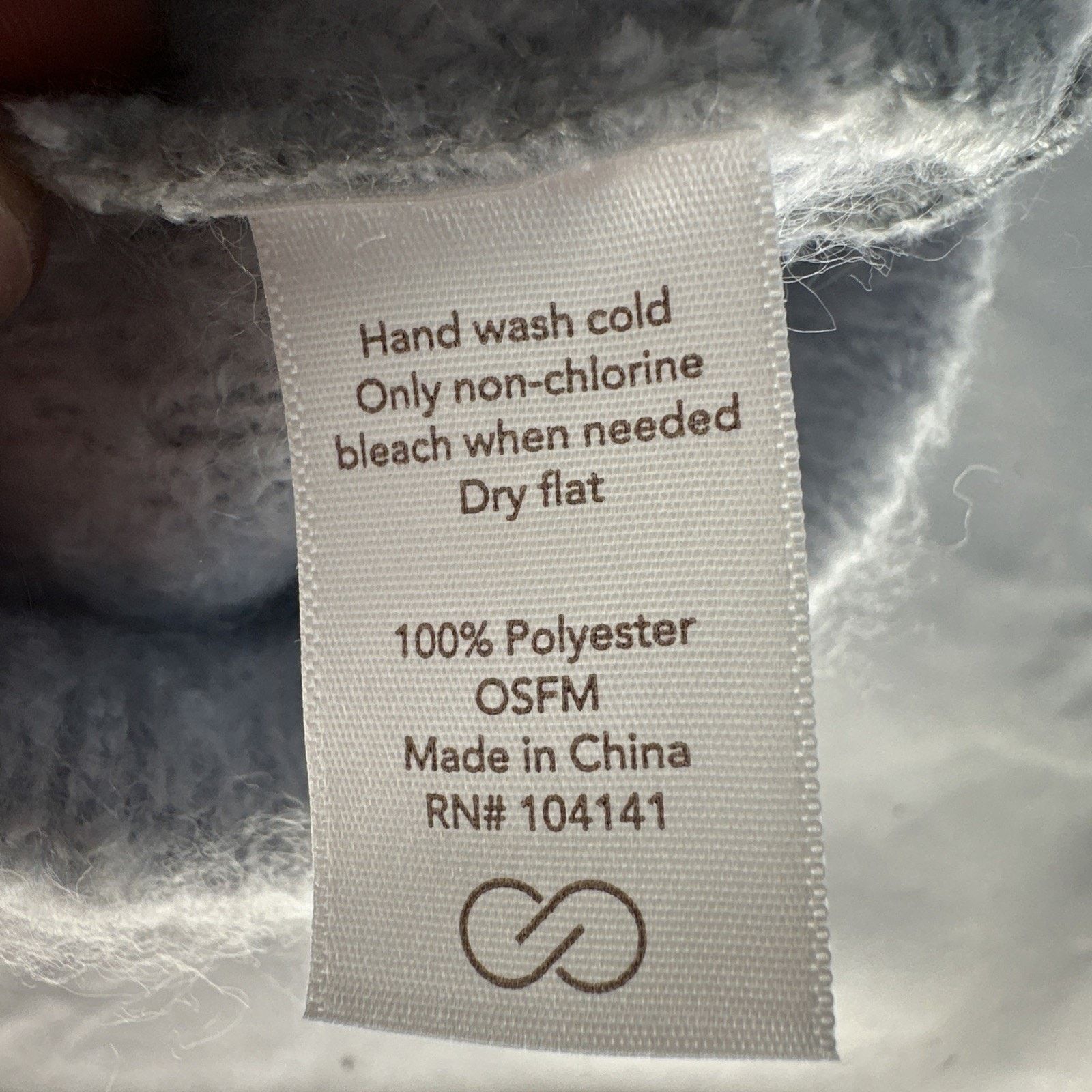 & Other Stories NWT Calia Women’s Luxe Beanie One Size Light Blue Soft Size ONE SIZE - 5 Thumbnail