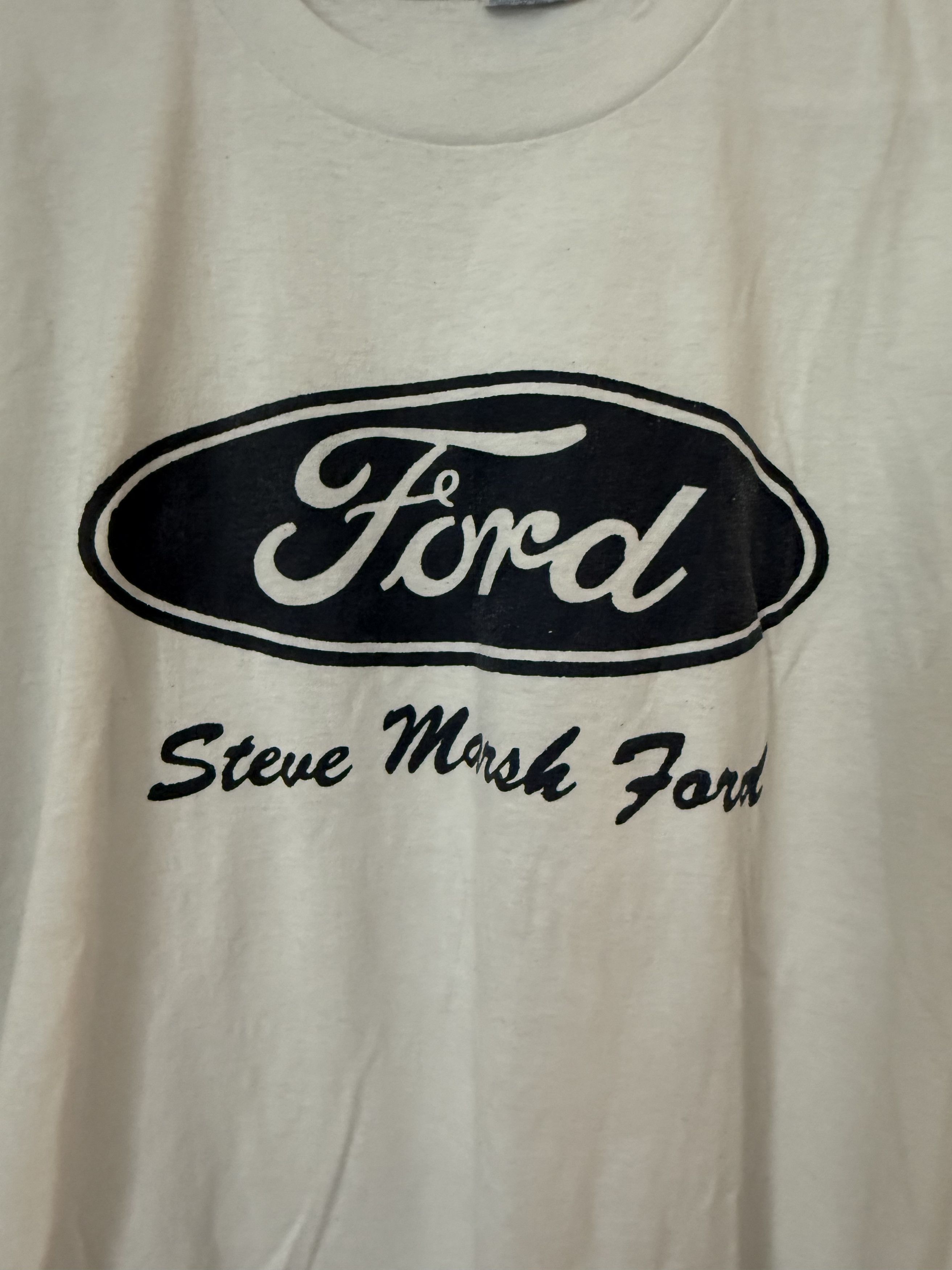 Vintage Vintage Ford Big Logo Tee Size US XL / EU 56 / 4 - 2 Thumbnail