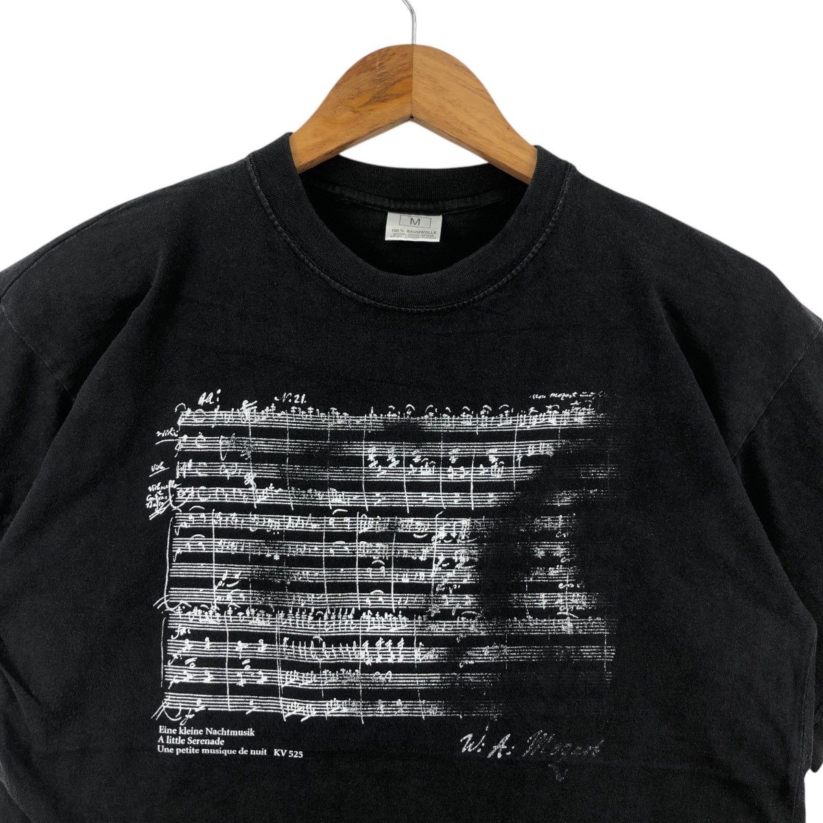 Band Tees × Vintage Vintage Wolfgang Amadeus Mozart Tee Shirt Western Music Size US M / EU 48-50 / 2 - 2 Thumbnail