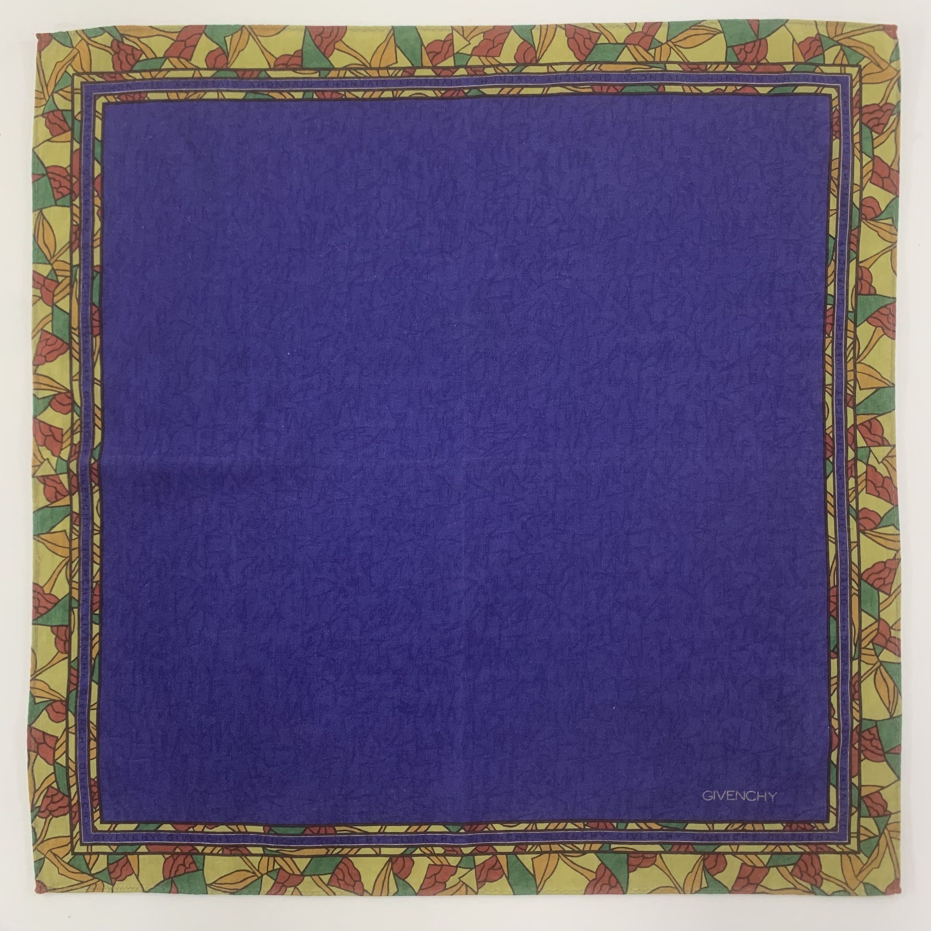 Vintage Givenchy Handkerchief Bandana Neckerchief Square TB3383 Size ONE SIZE - 2 Thumbnail