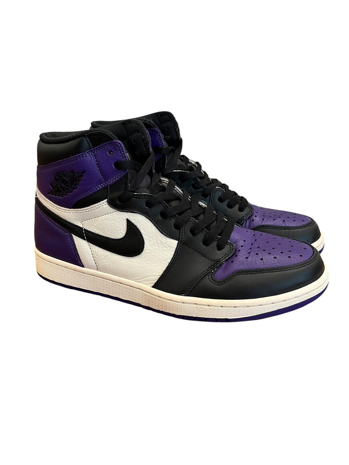 Jordan Brand Jordan 1 Retro Court Purple Size US 12 / EU 45 - 1 Thumbnail