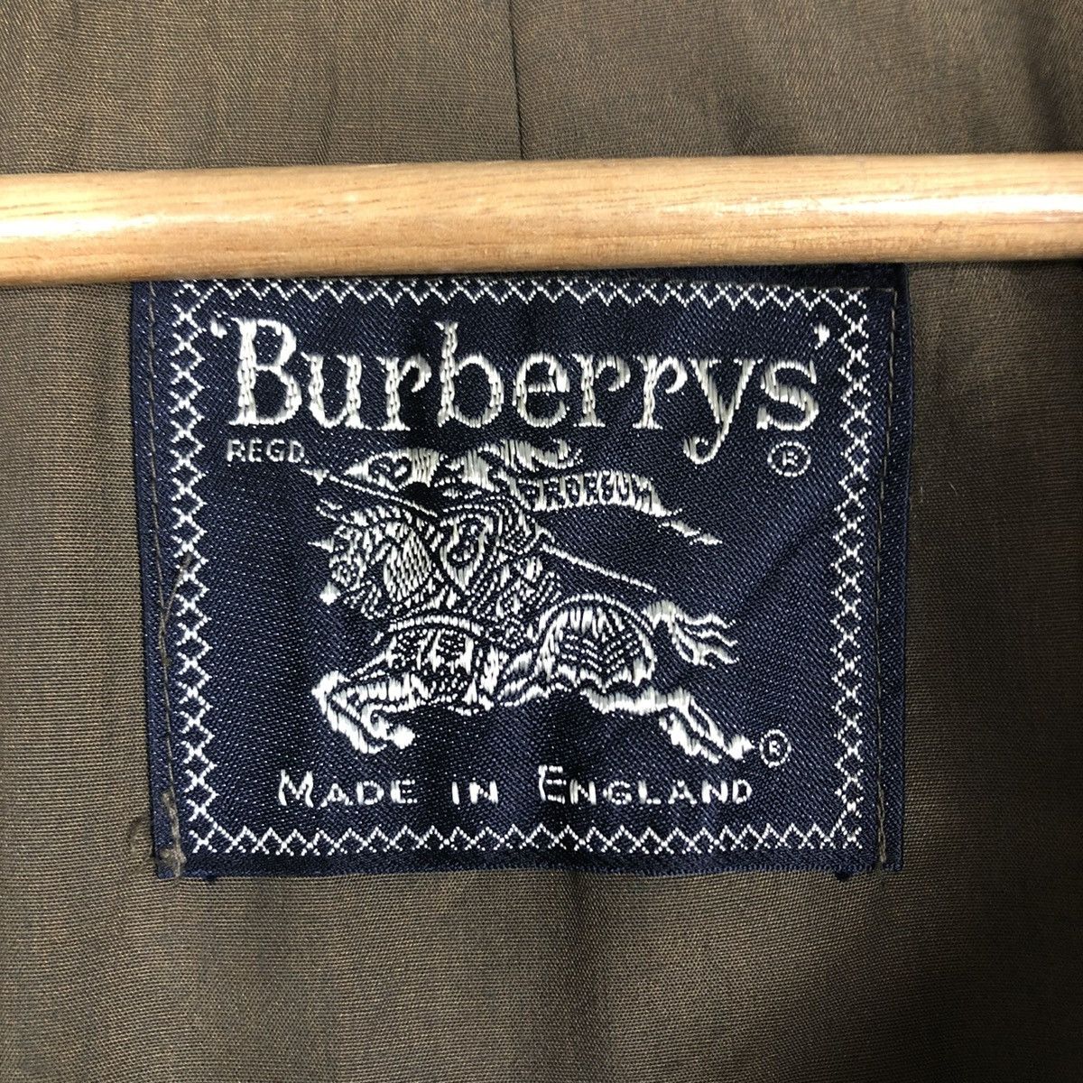 Burberry 📌VINTAGE FLY COATS LONG JACKET BURBERRY MADE IN ENGLAND Size US M / EU 48-50 / 2 - 19 Thumbnail