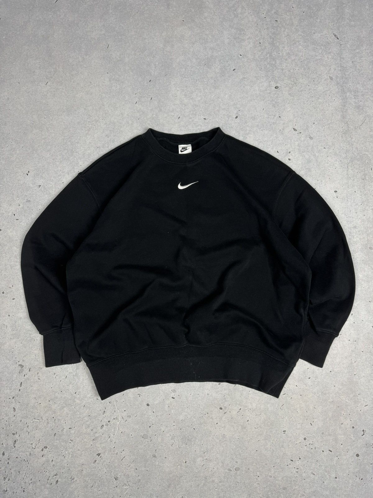 Nike Nike Center Swoosh Boxy Sweatshirt Y2K Size US S / EU 44-46 / 1 - 1 Thumbnail