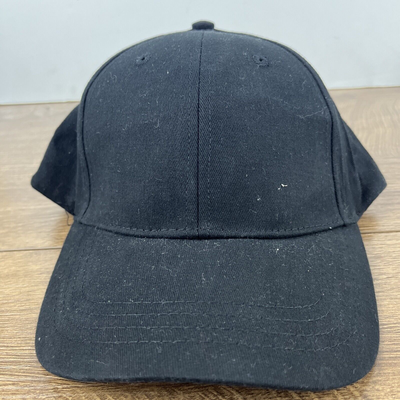 Other Plain Black Baseball Cap Hat Black Adjustable Premier Life H Size ONE SIZE - 5 Thumbnail