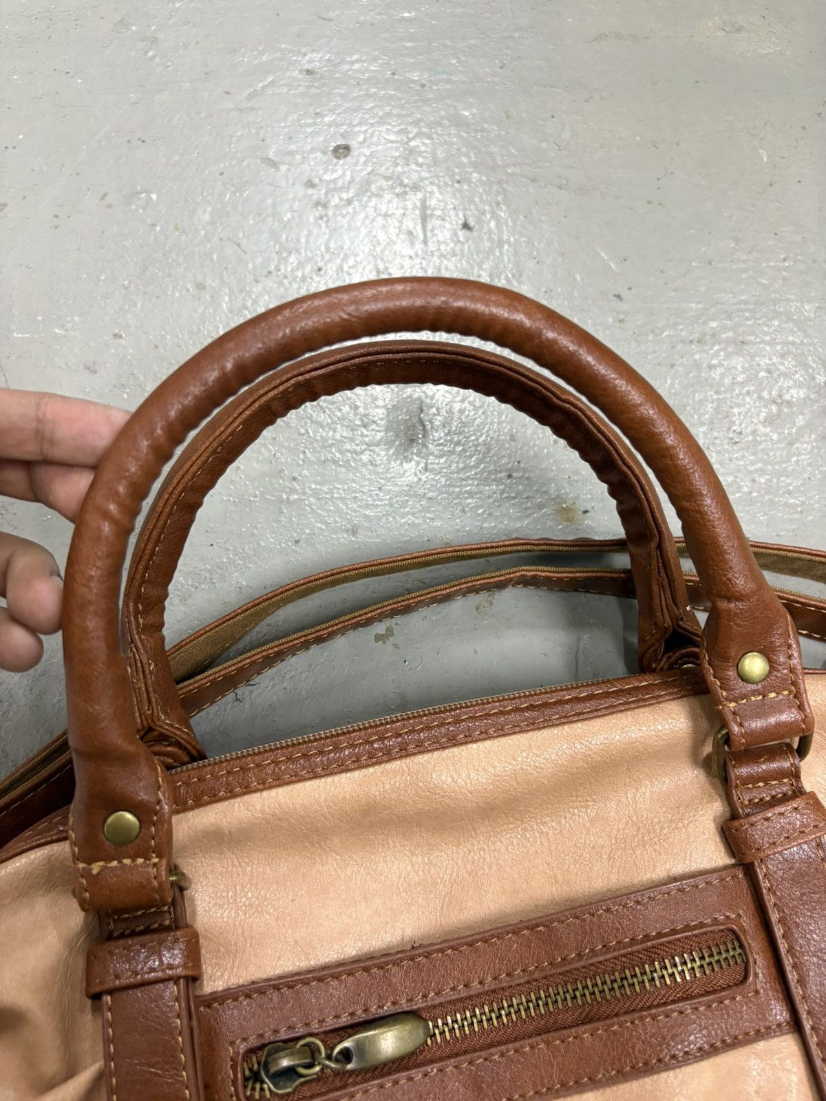 KMRii Balenciaga style bag guidi leather handbag kmrii japanese Size ONE SIZE - 11 Thumbnail