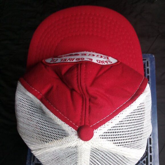 Other DS Vintage Egge Construction Sand & Gravel Snap Trucker Hat Size ONE SIZE - 6 Thumbnail