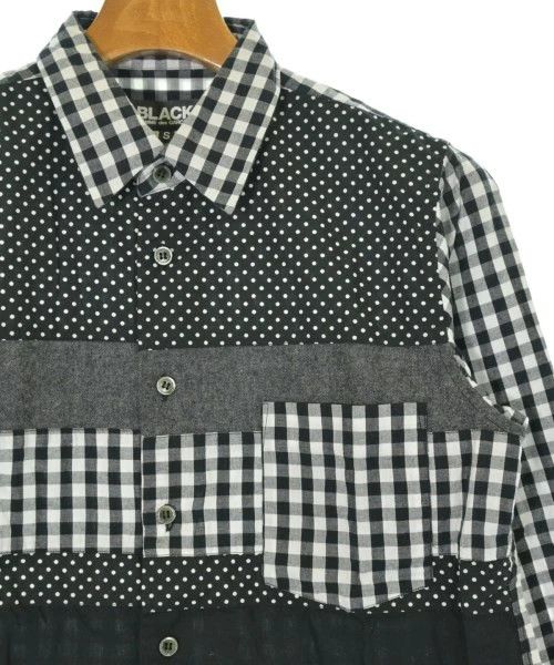 Comme des Garcons Black Shirt Checkered Switch Long Sleeve Size US S / EU 44-46 / 1 - 4 Thumbnail