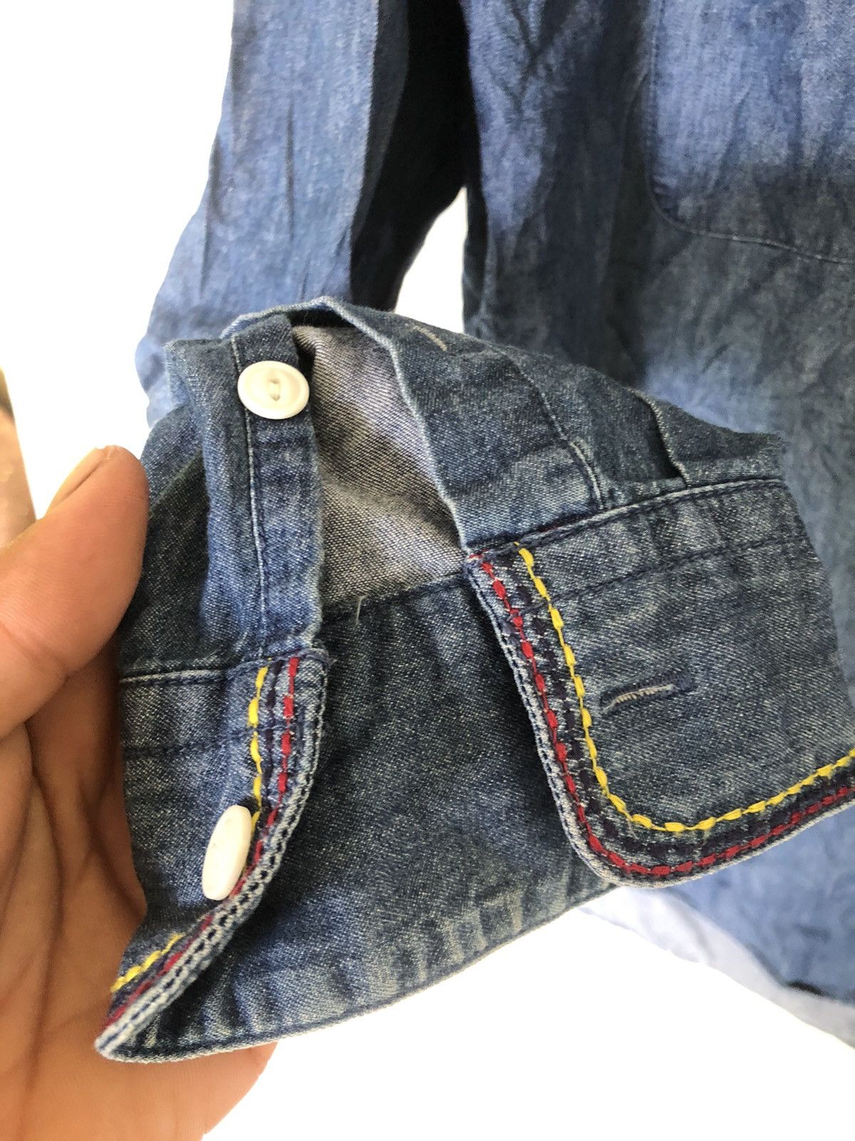 Global Work × Japanese Brand Vintage Y2K Global Work Flannel Jeans Size US L / EU 52-54 / 3 - 6 Thumbnail